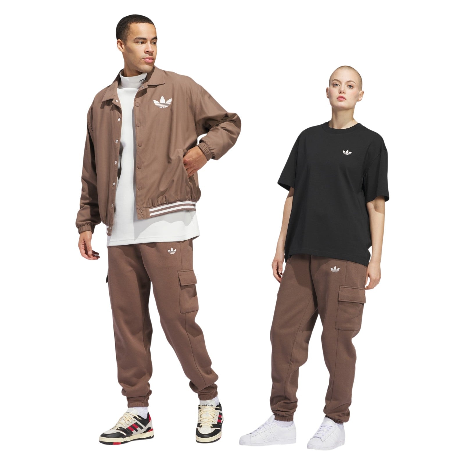 adidas Originals Unisex Cargo Sweatpants - Earth Strata