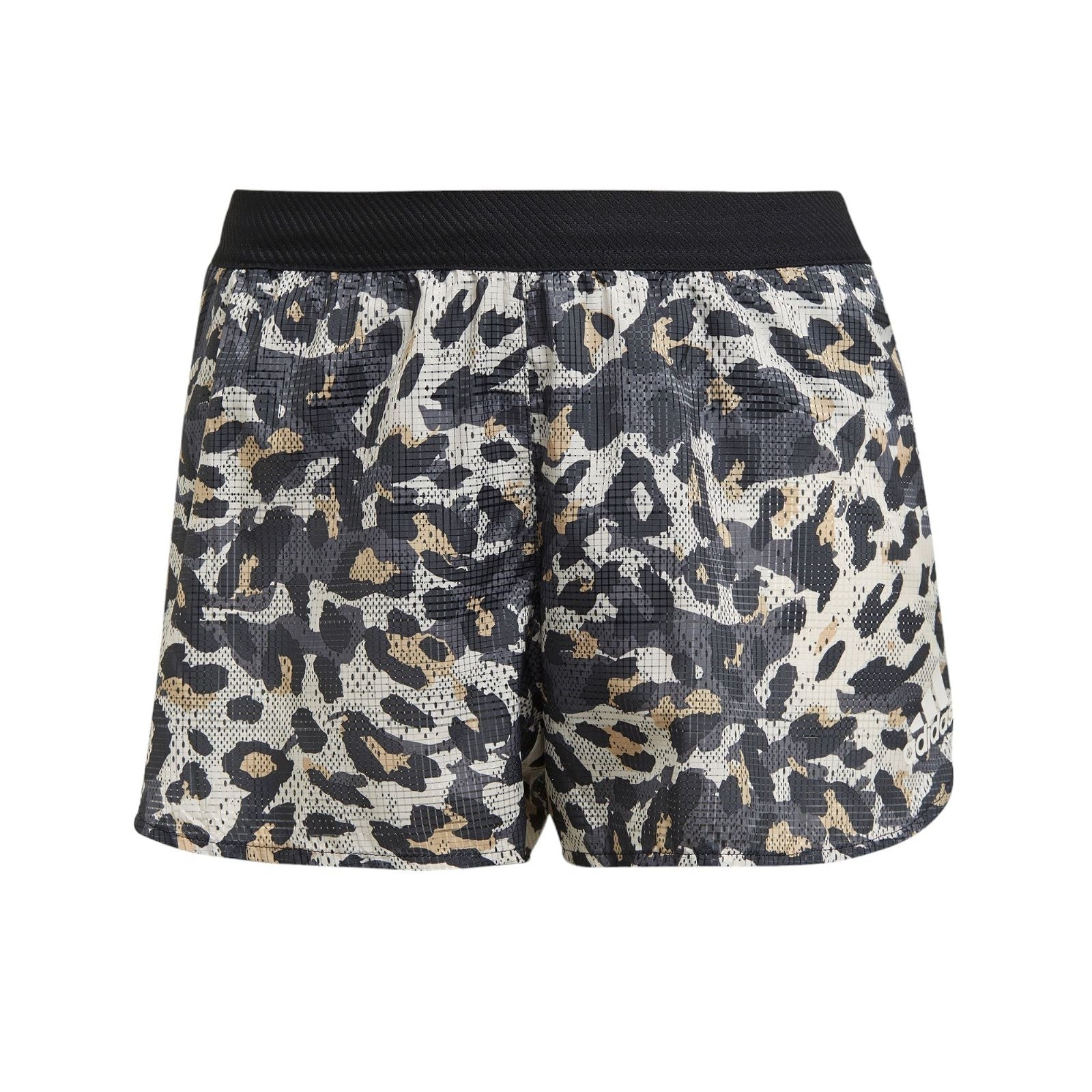 adidas Womens Adizero Split Running Shorts - Grey / Beige - ViaductClothing - -