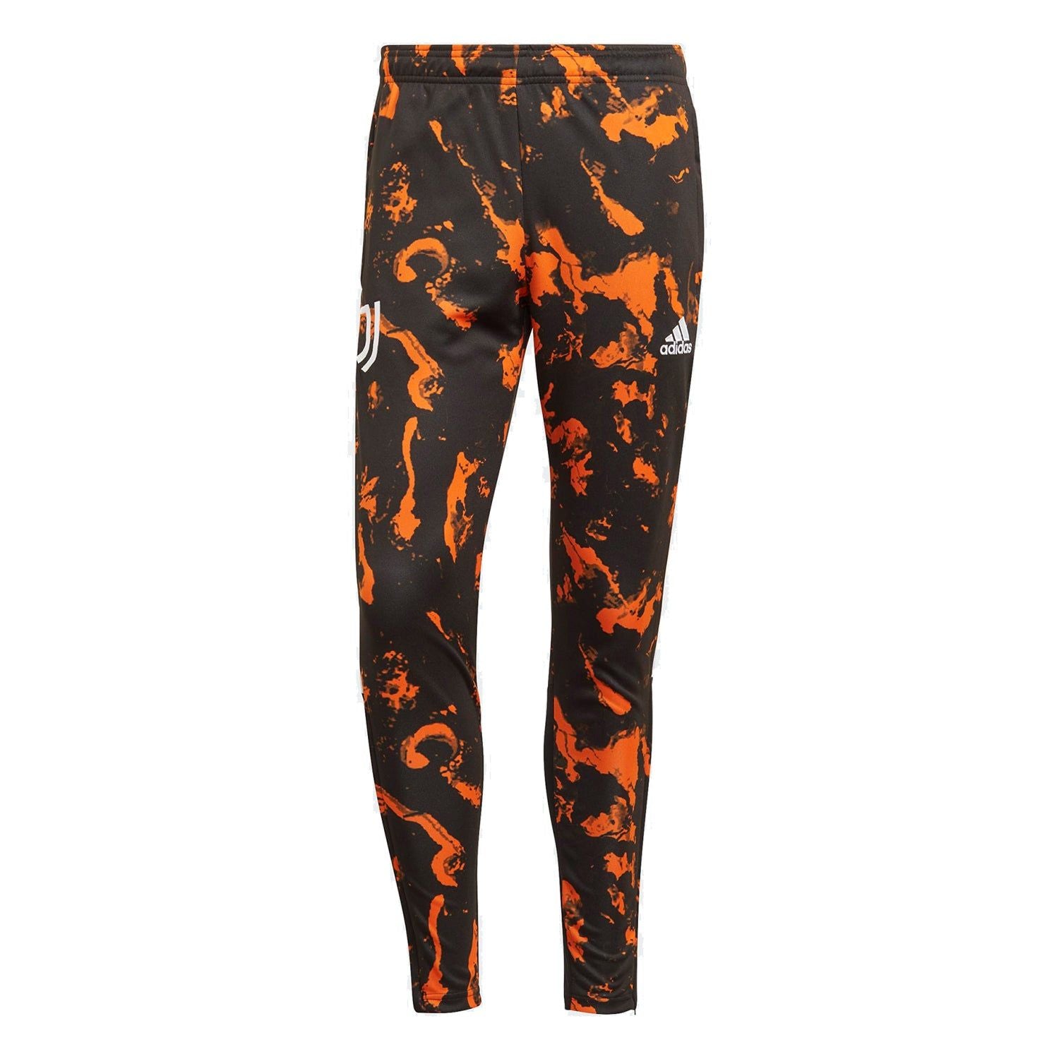 adidas Juventus Camo Track Pants - Orange/Black - ViaductClothing - -