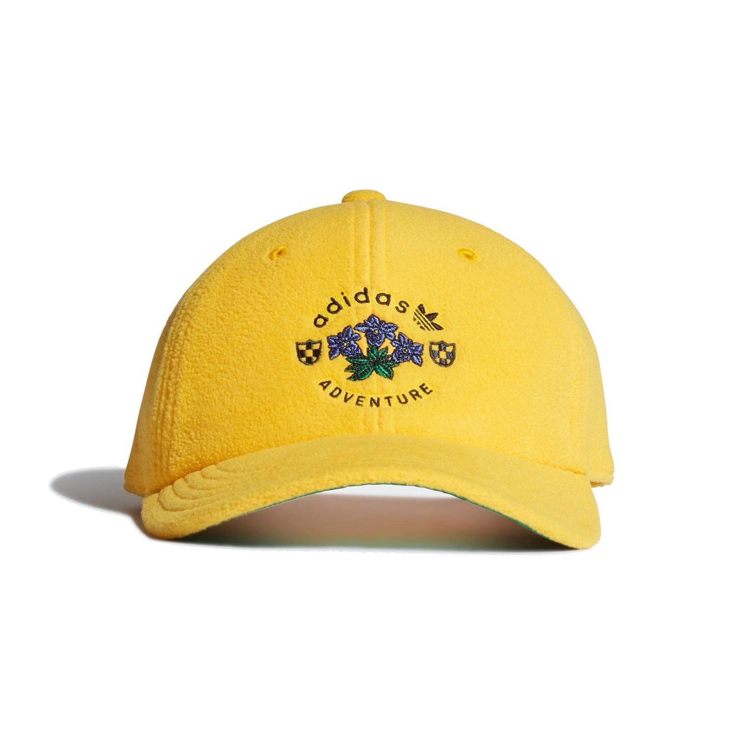 adidas Originals Fleece Adventure Vintage Cap - Bold Gold / Black - ViaductClothing - -