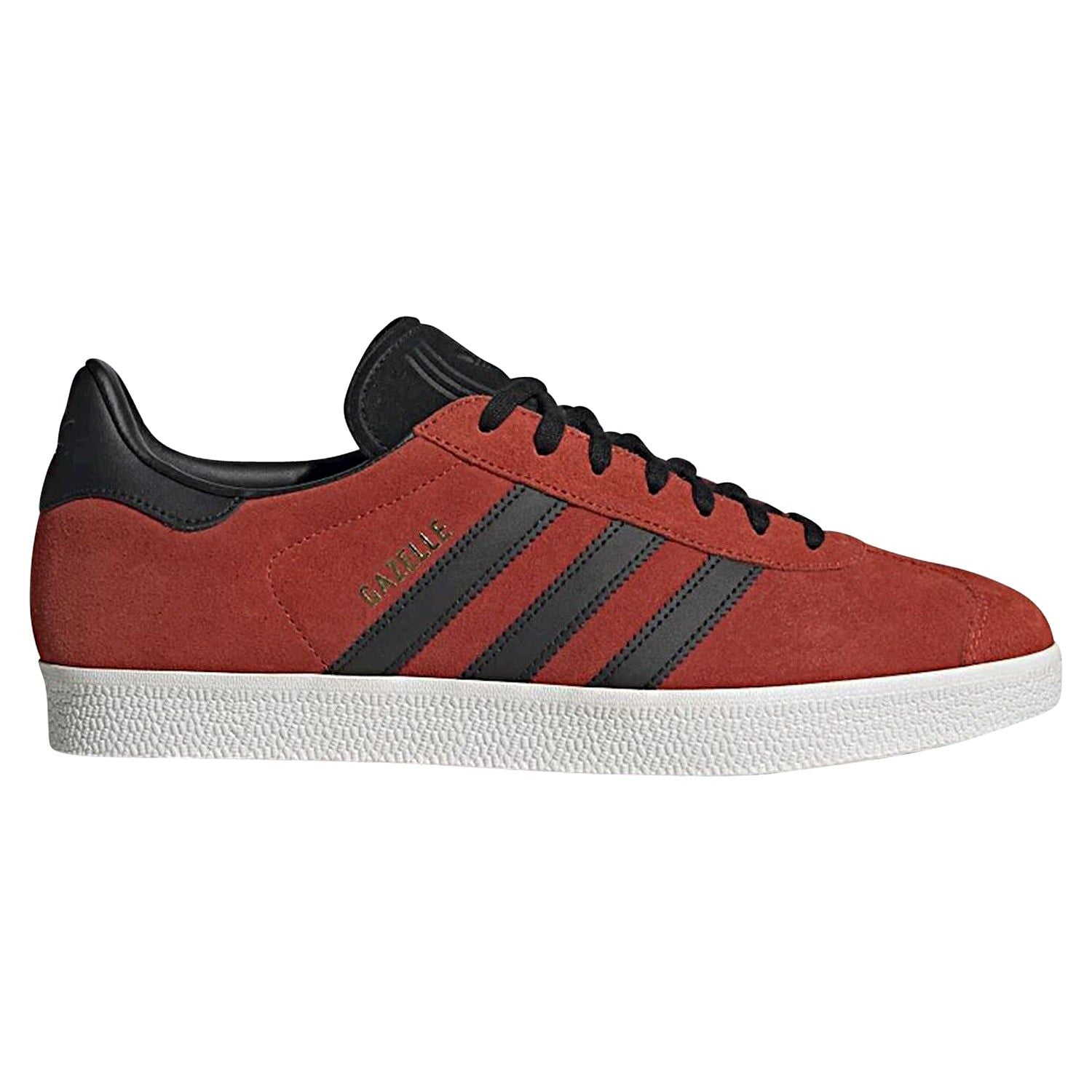adidas Originals Gazelle Shoes - Red/Black - ViaductClothing - -