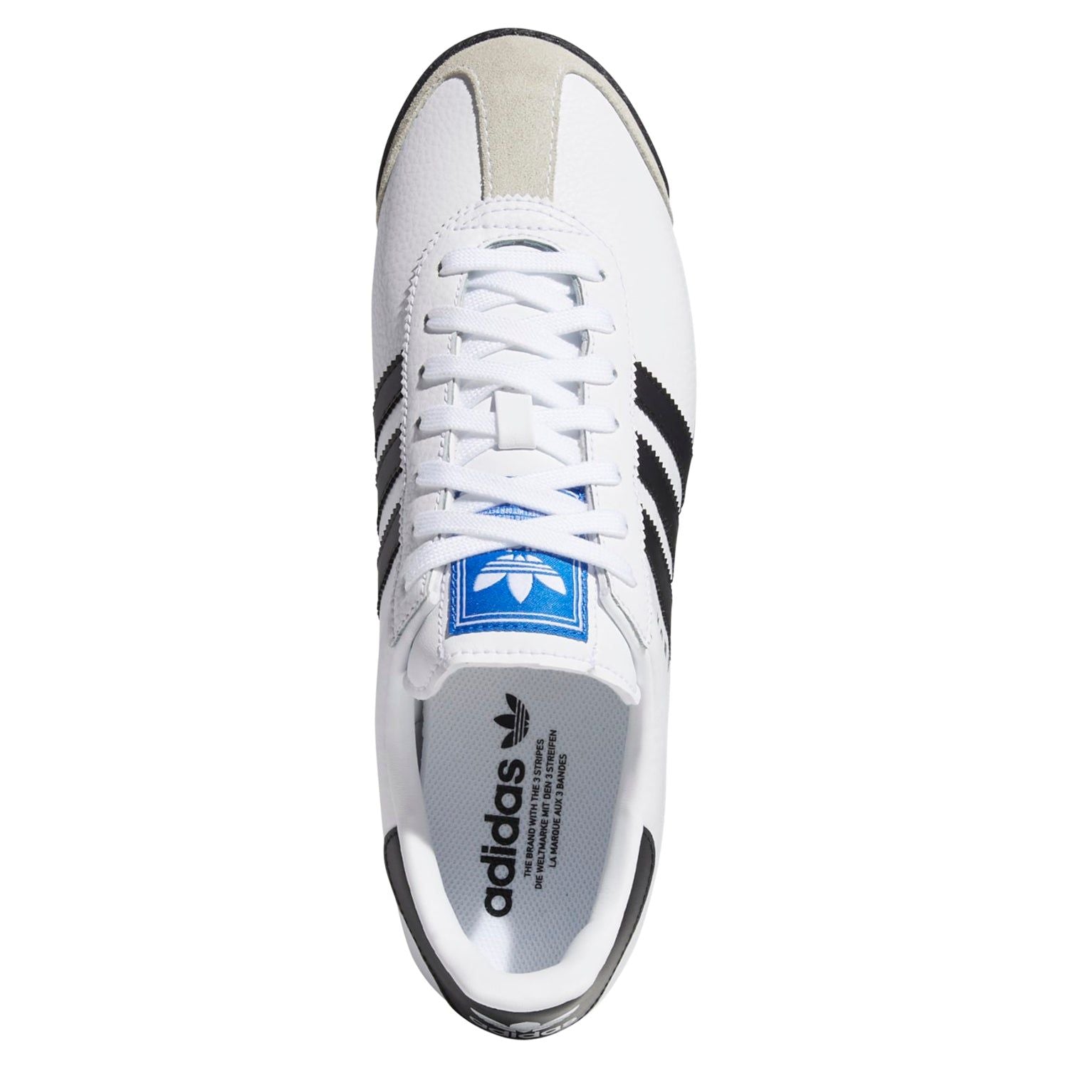 adidas Originals Samoa Shoes - White / Black - ViaductClothing - -