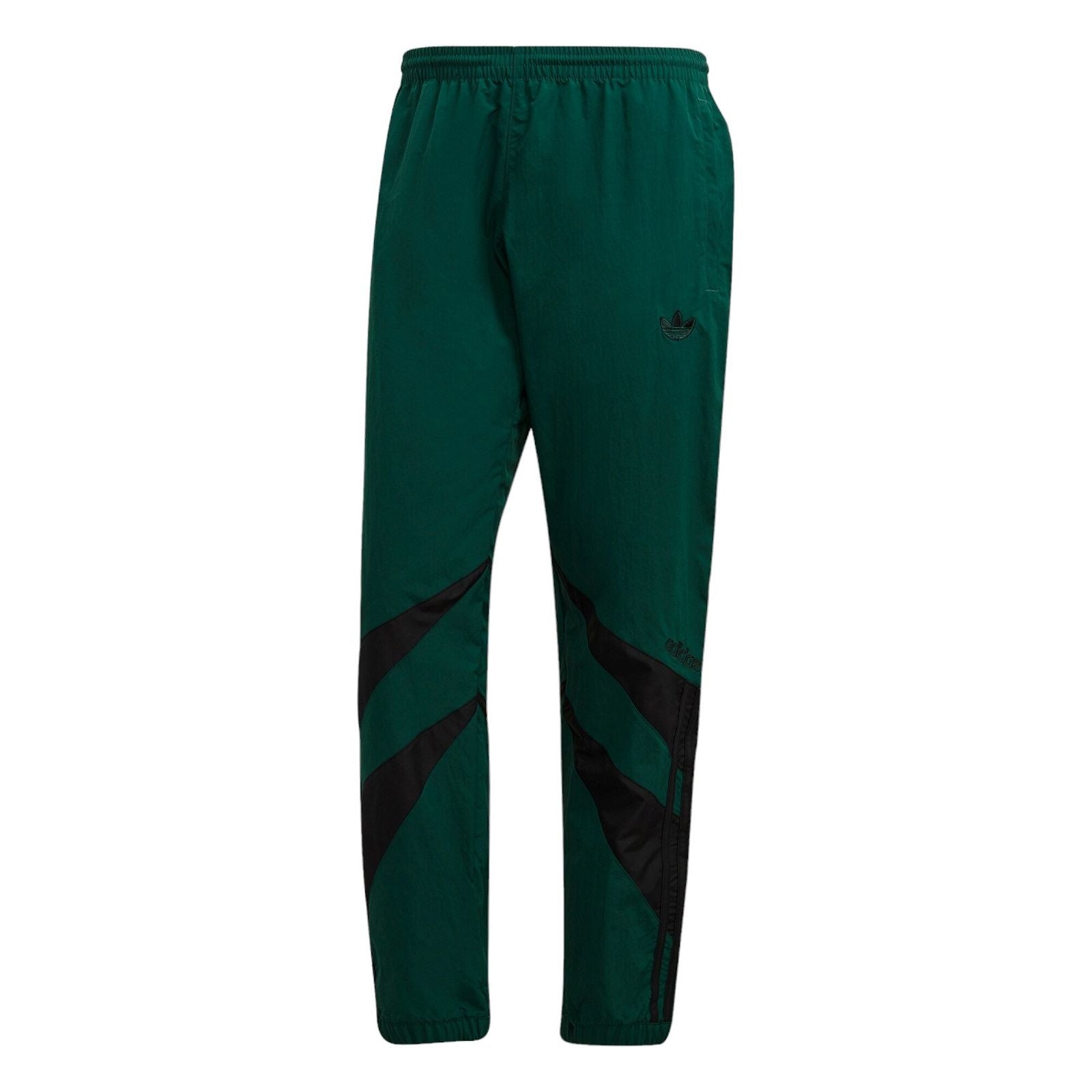 adidas Originals SPRT Shark Woven Track Pants - Collegiate Green / Black - ViaductClothing - -