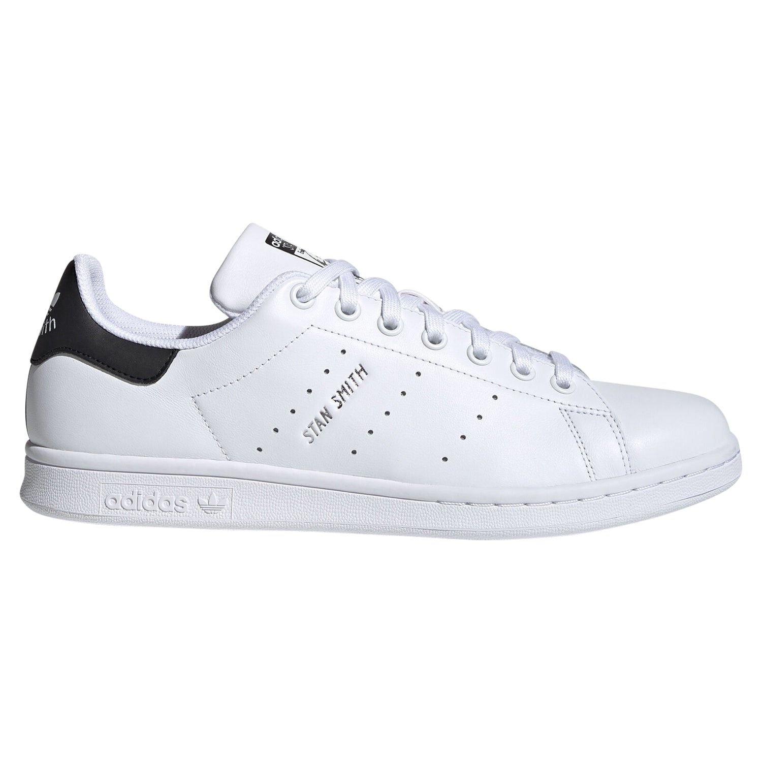 adidas Originals Stan Smith Shoes - White / Black - ViaductClothing - -