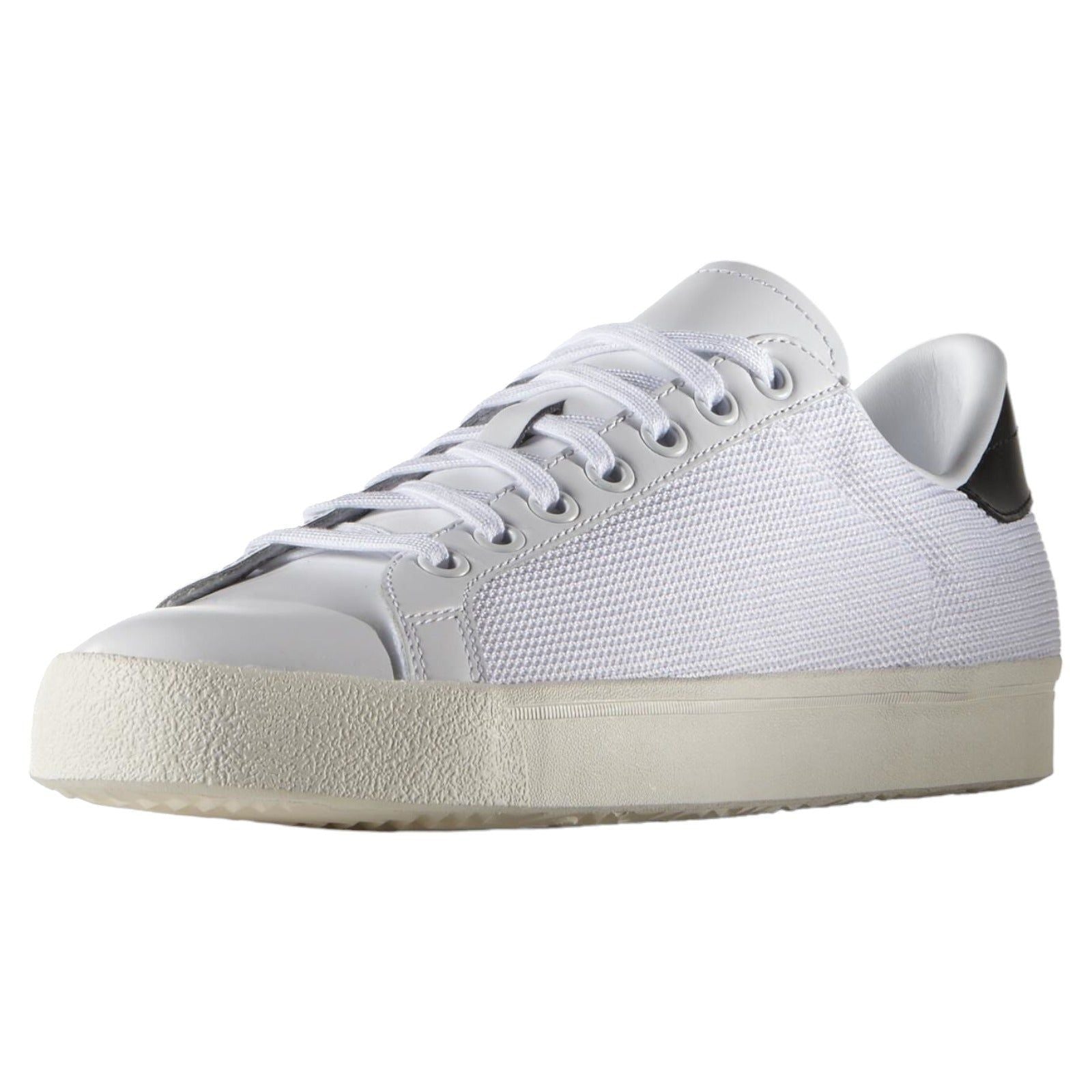 adidas Originals Unisex Rod Laver Vintage Shoes - White / Black - ViaductClothing - -