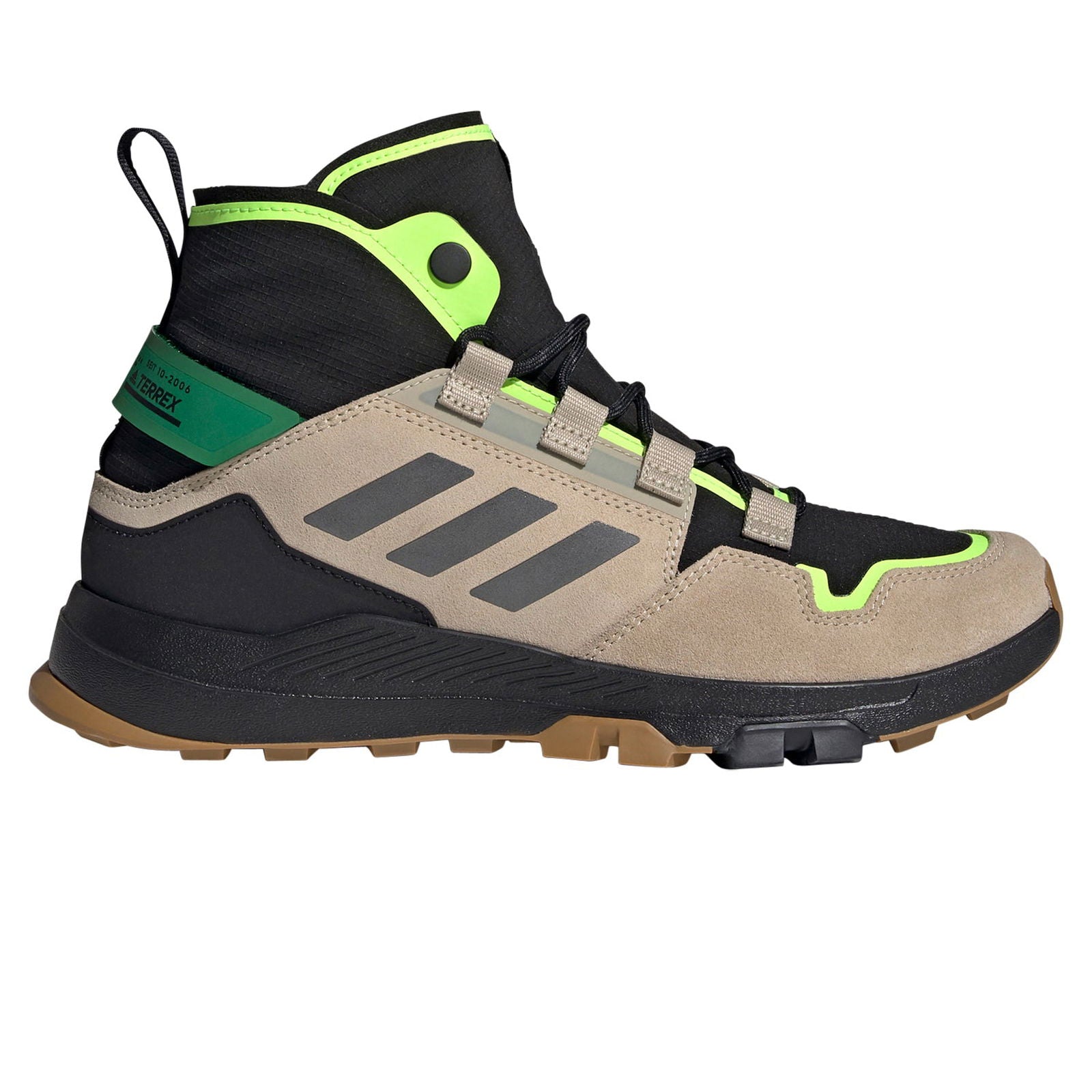 adidas Terrex Hikster Mid Shoes - Brown / Black - ViaductClothing - -