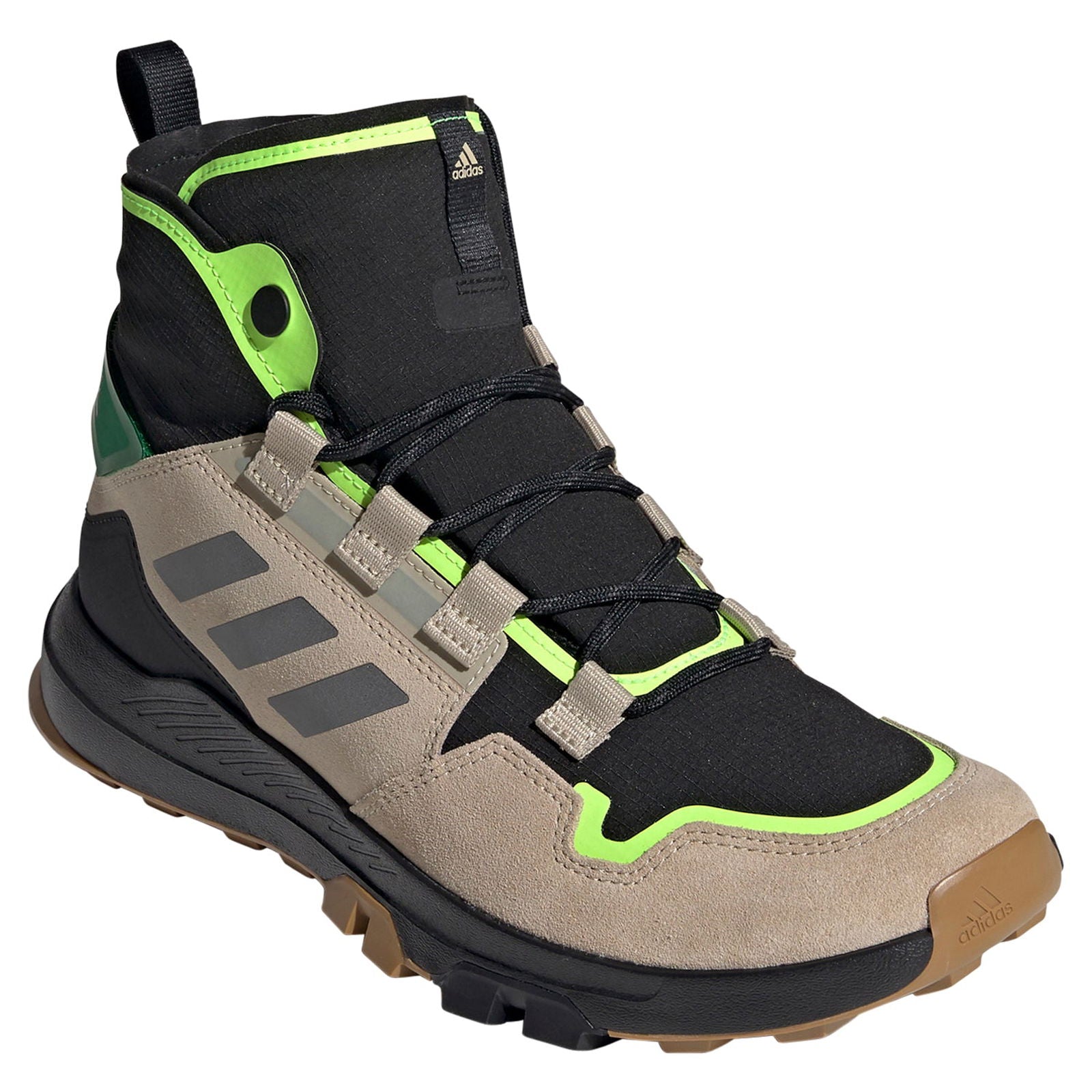 adidas Terrex Hikster Mid Shoes - Brown / Black - ViaductClothing - -