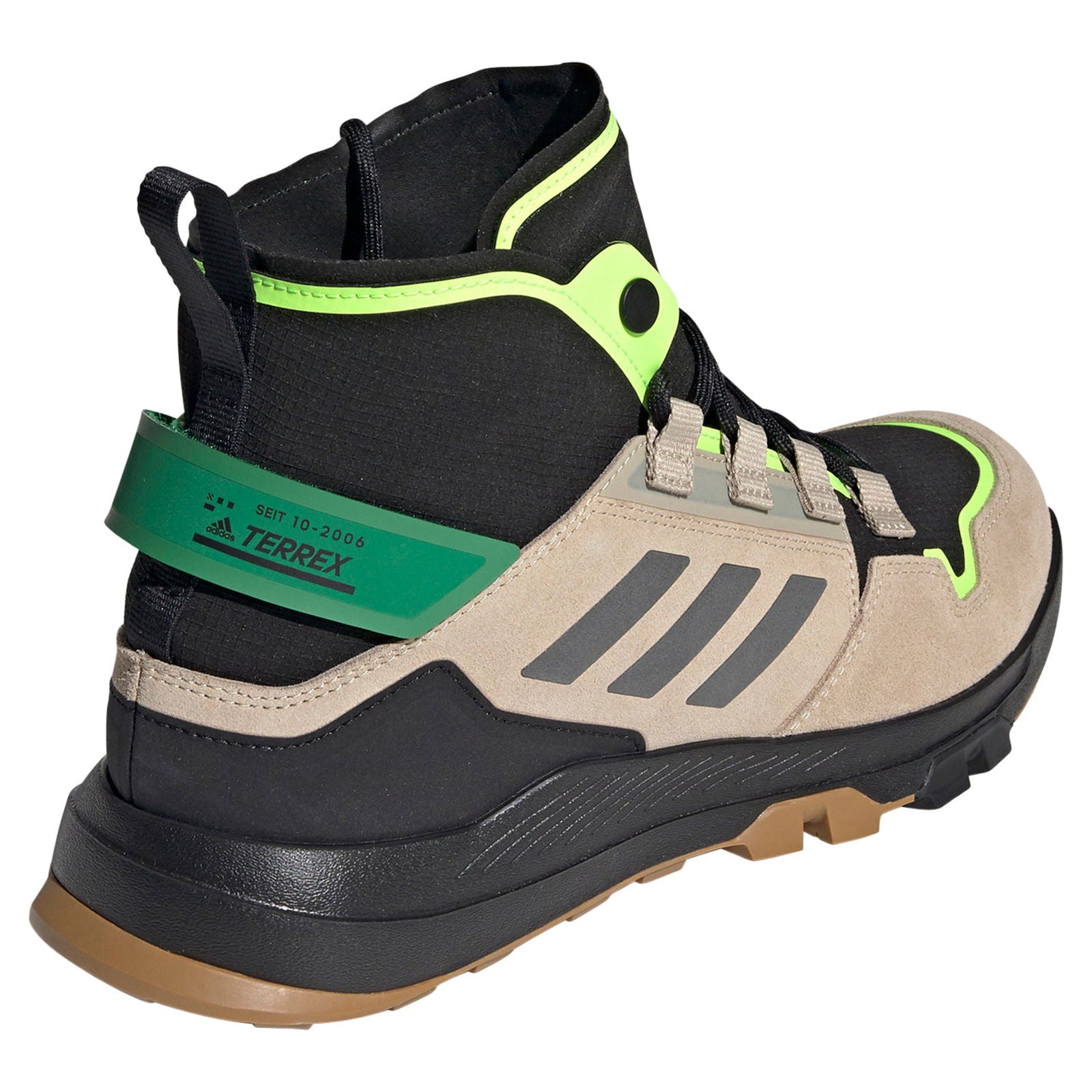 adidas Terrex Hikster Mid Shoes - Brown / Black - ViaductClothing - -