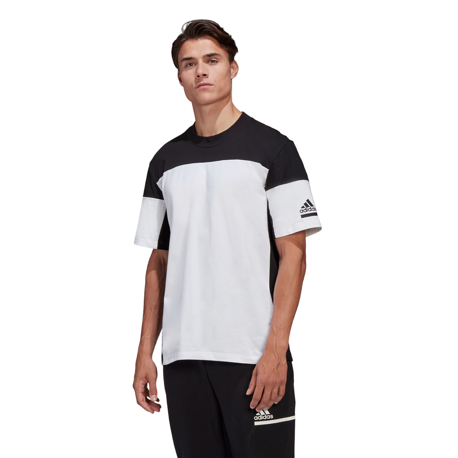 adidas Z.N.E. T-Shirt - White / Black - ViaductClothing - -