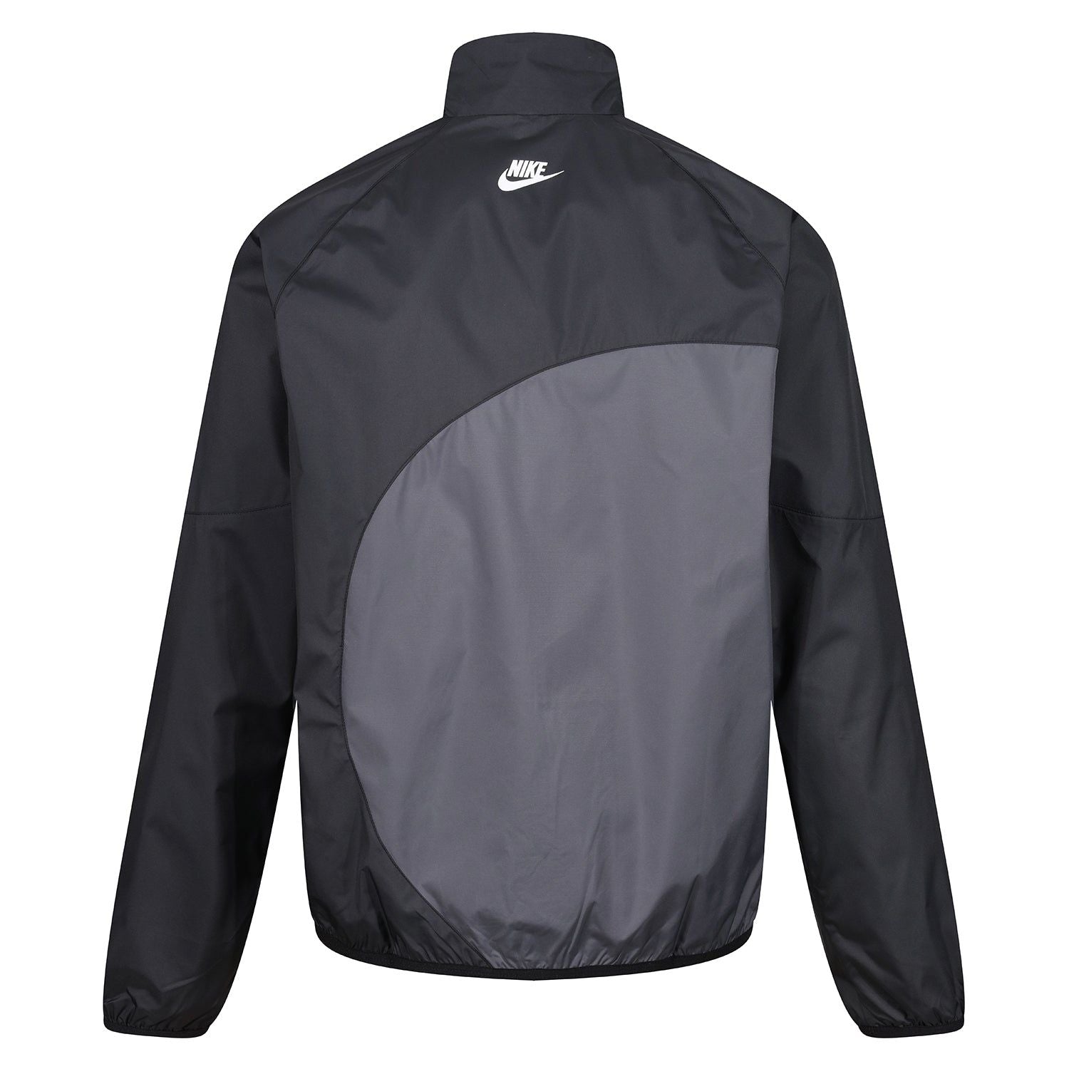 Nike Sportswear Just Do It Woven Windbreaker Jacket - Grey/Black - ViaductClothing - -