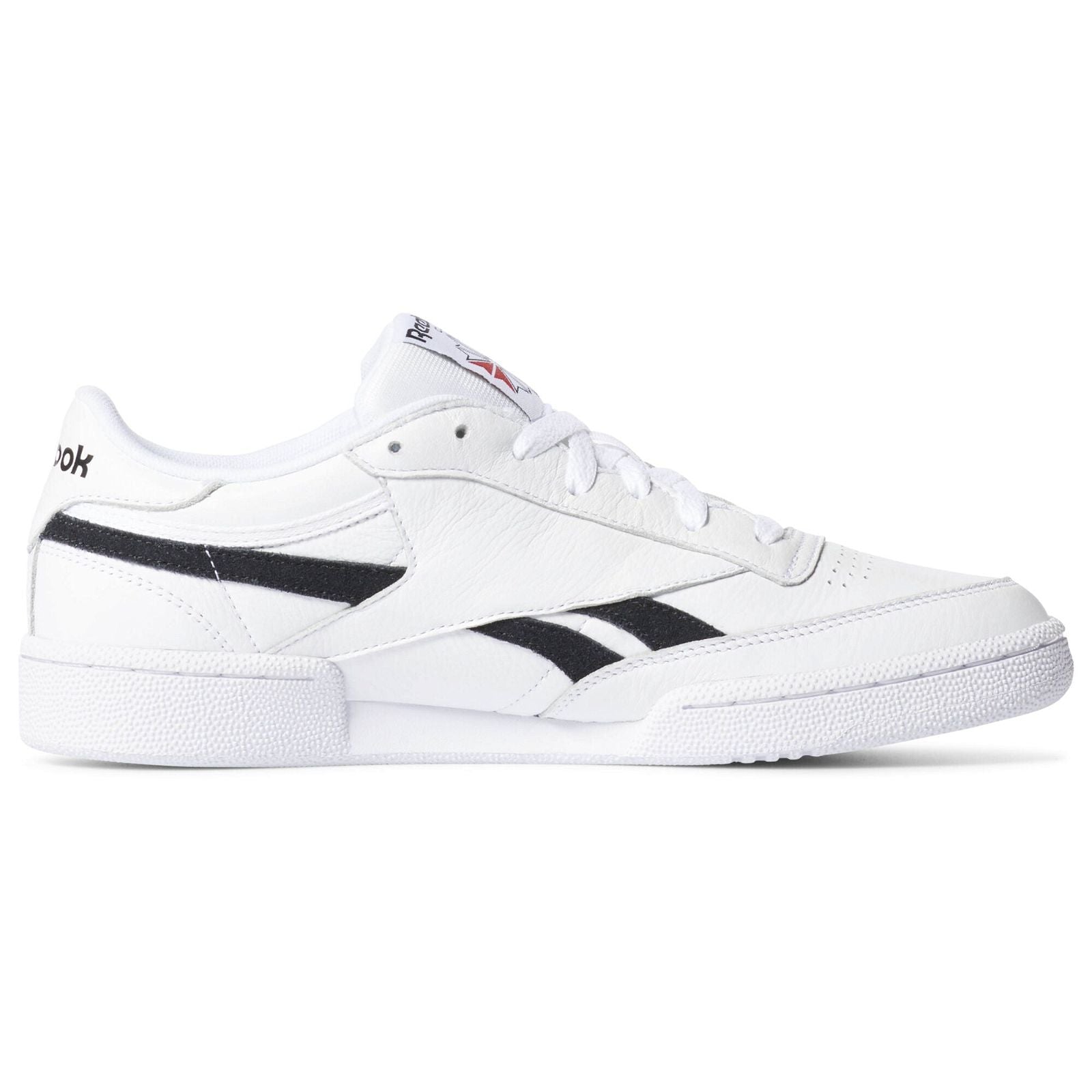 Reebok Club C Revenge Plus Trainers - White/Black - ViaductClothing - -