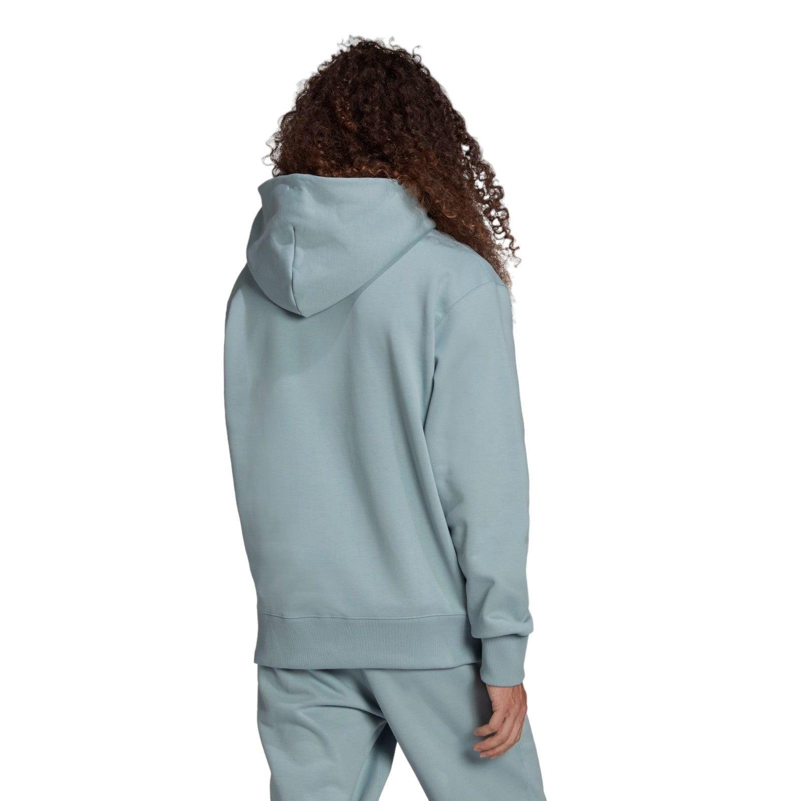 adidas Originals Adicolor Contempo Trefoil Hoodie - Magic Grey / Blue - ViaductClothing - -