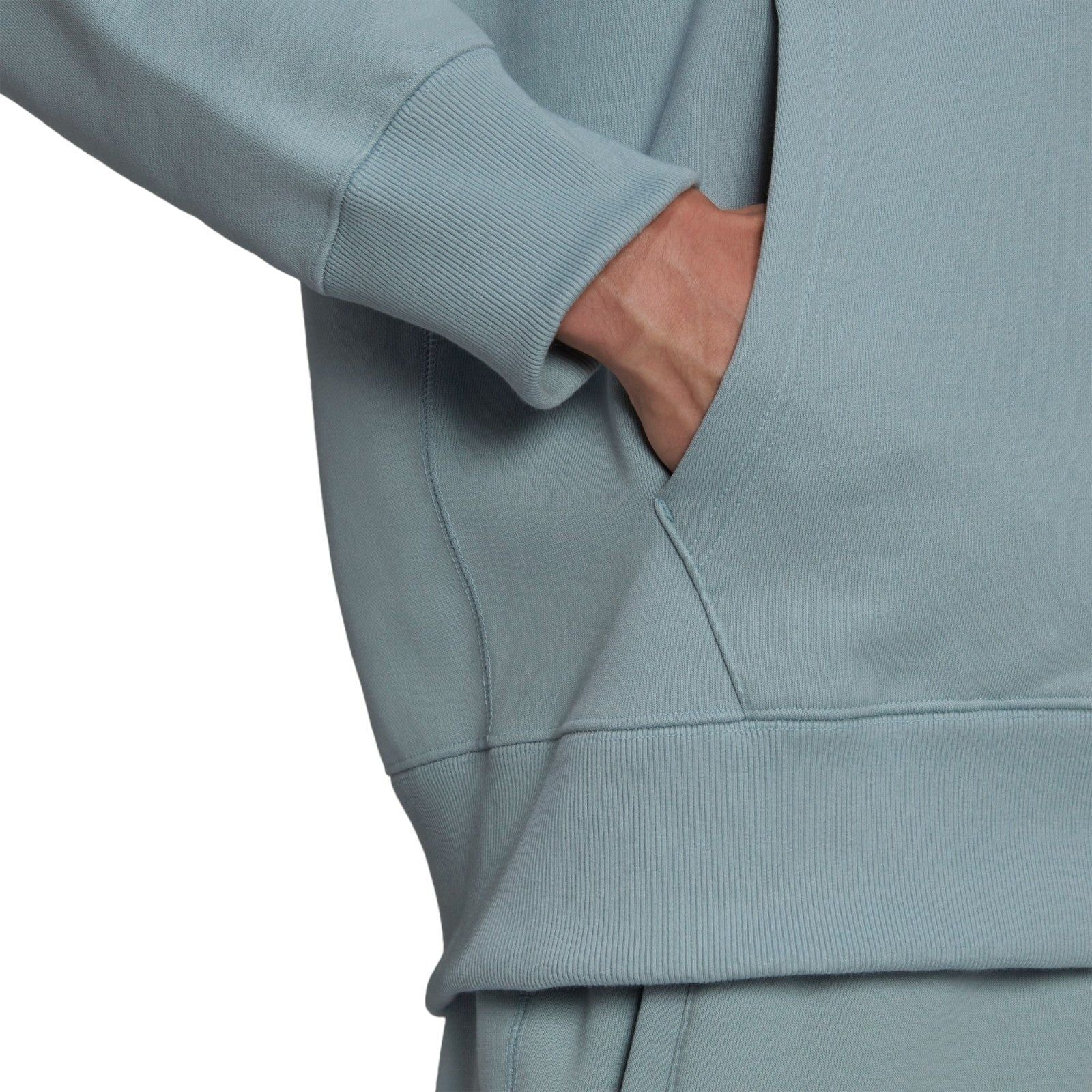 adidas Originals Adicolor Contempo Trefoil Hoodie - Magic Grey / Blue - ViaductClothing - -