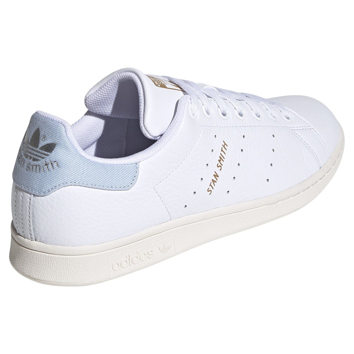 adidas Originals Stan Smith Shoe - Cloud White / Blue - ViaductClothing - -