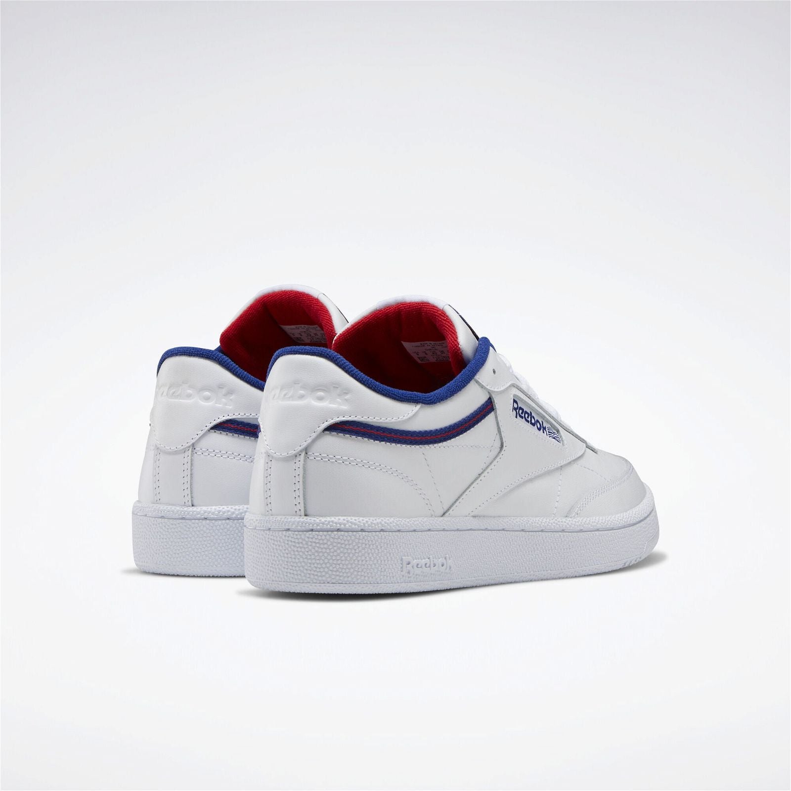Reebok Unisex Club C 85 Trainers - White/Blue - ViaductClothing - -