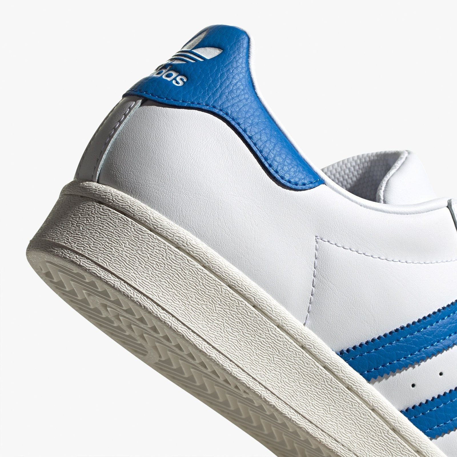 adidas Originals Superstar Shoes - White / Bluebird - ViaductClothing - -