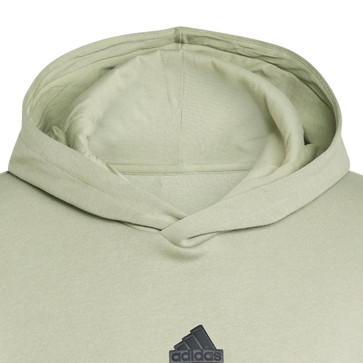 adidas Men's Brand Love Fleece Hoodie - Green