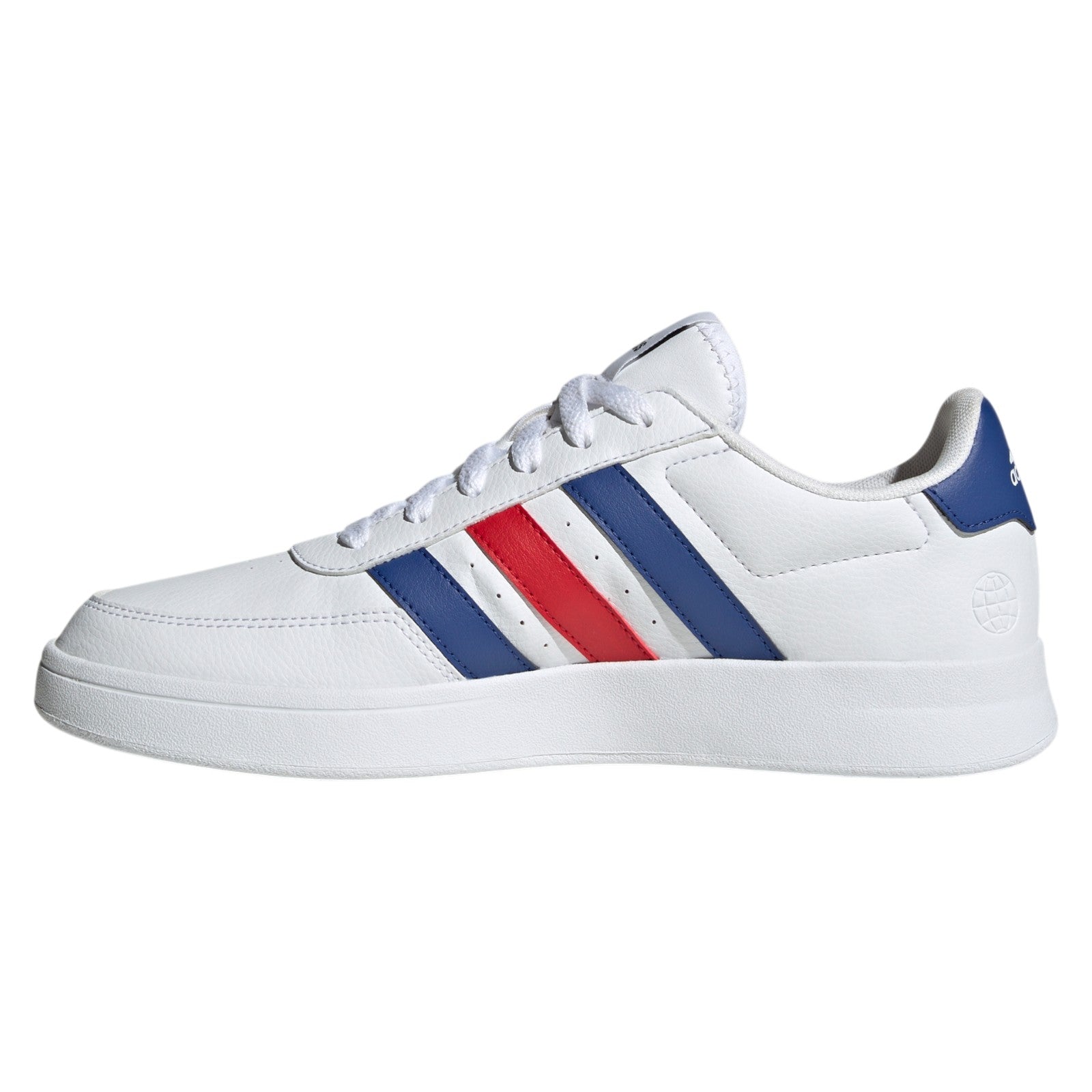 adidas Breaknet 2.0 Shoes - Cloud White / Semi Lucid Blue / Better Scarlet