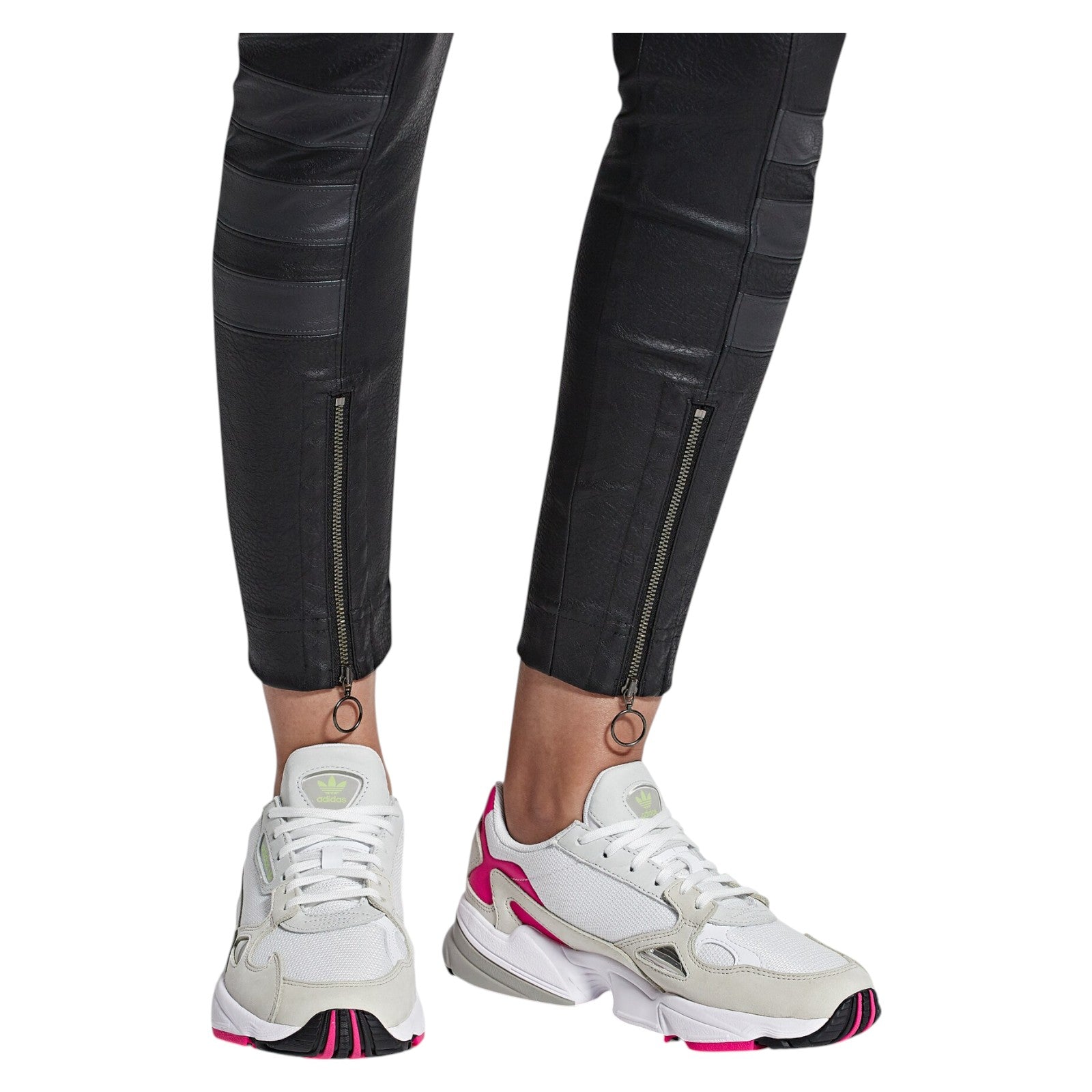adidas Originals Womens Falcon Shoes - Grey Pink