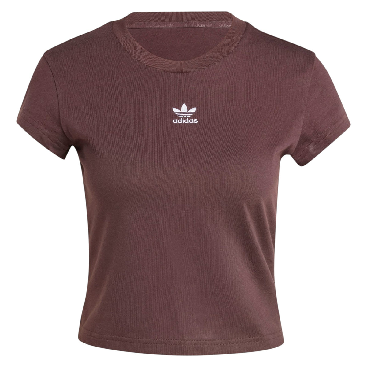 adidas Originals Women's Essentials Slim Tee - Brown