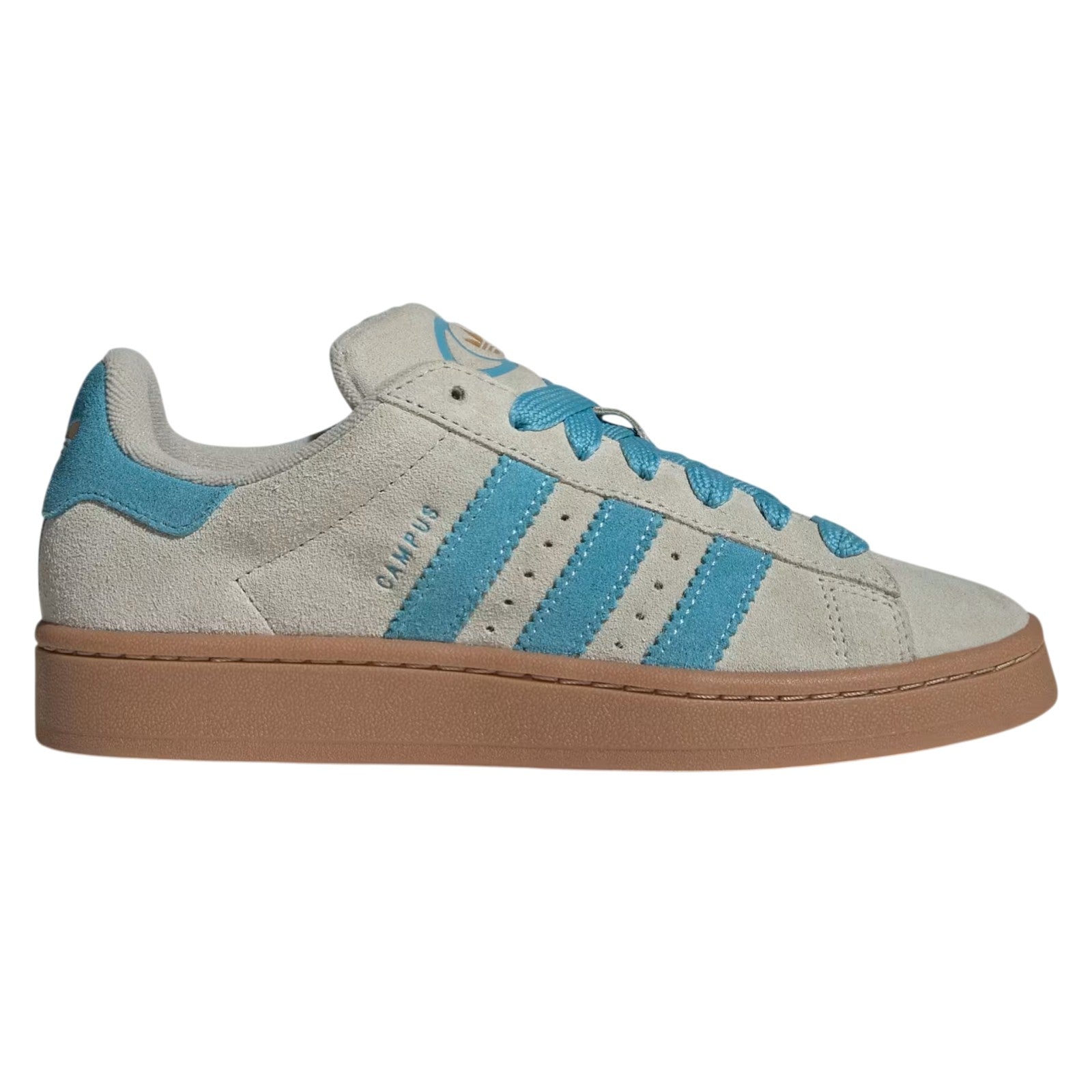 adidas Originals Women's Campus 00s Trainers - Putty Grey / Preloved Blue / Gold Metallic