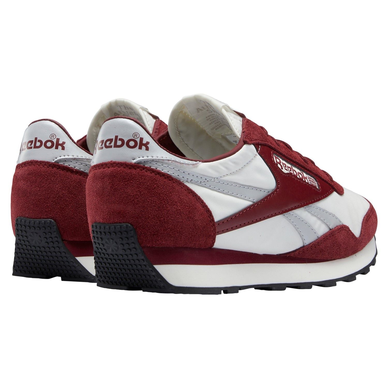 Reebok Classics Unisex Aztec II Shoes - Burgundy / Chalk - ViaductClothing - -