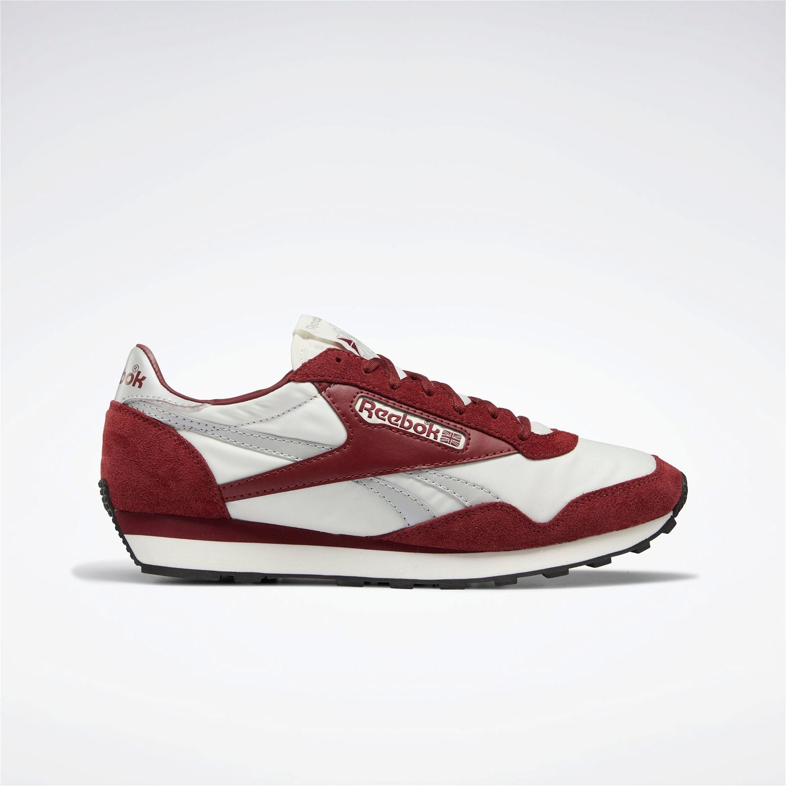 Reebok Classics Unisex Aztec II Shoes - Burgundy / Chalk - ViaductClothing - -