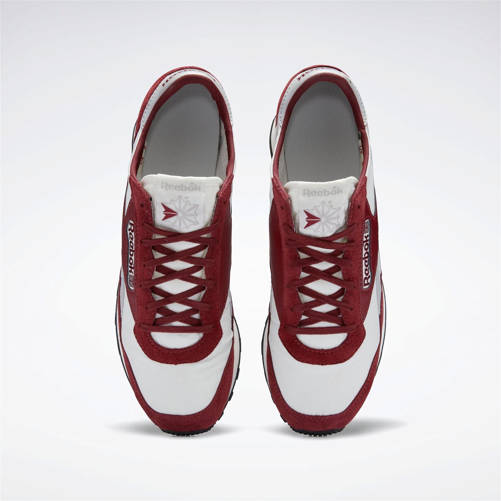 Reebok Classics Unisex Aztec II Shoes - Burgundy / Chalk - ViaductClothing - -