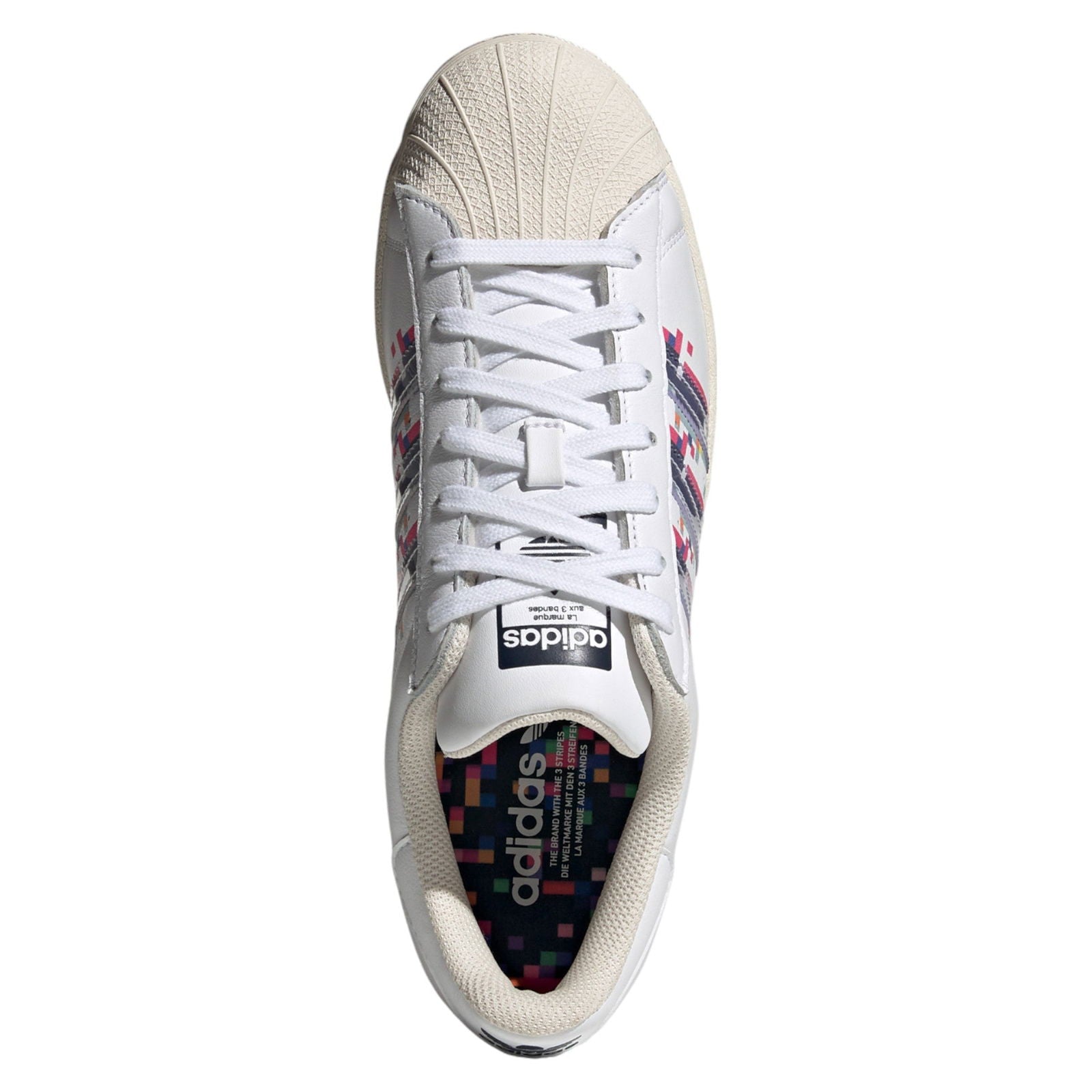 adidas Originals Superstar Gaming Pack Trainers - Cloud White / Chalk White - ViaductClothing - -