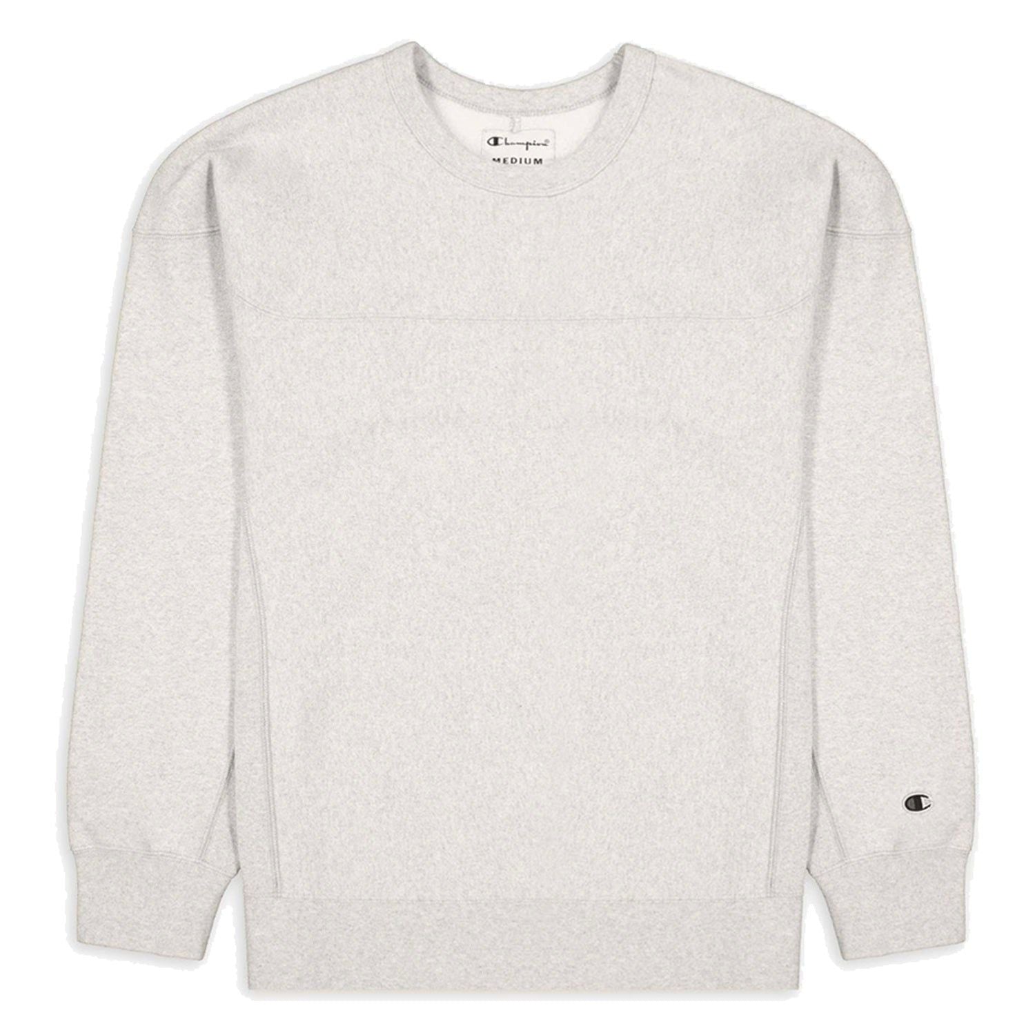 Champion Contemporary Garment Dyed Crew Sweat - Grey - ViaductClothing -  -