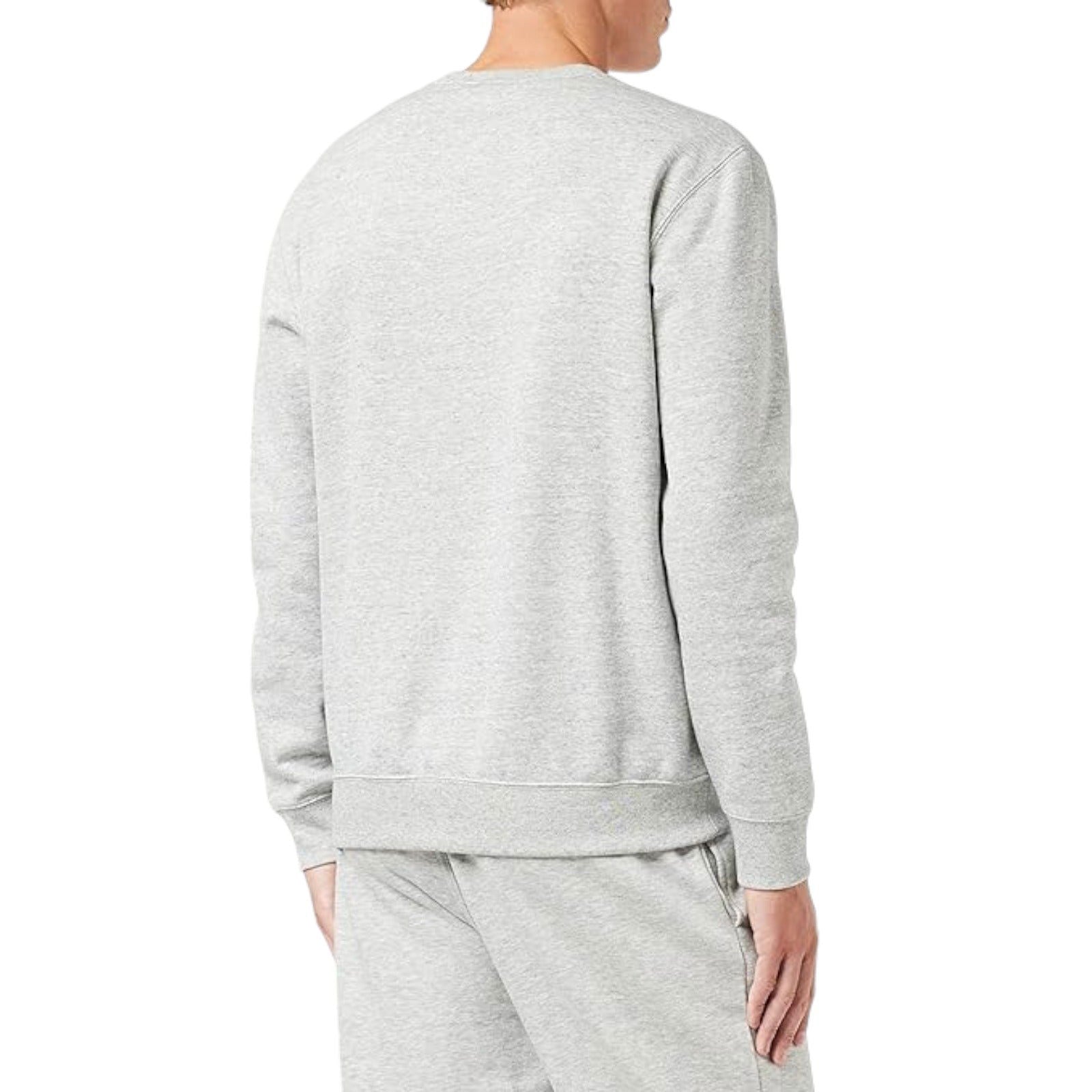 Champion Crew Neck Spellout Fleece Sweatshirt - Grey - ViaductClothing -  -