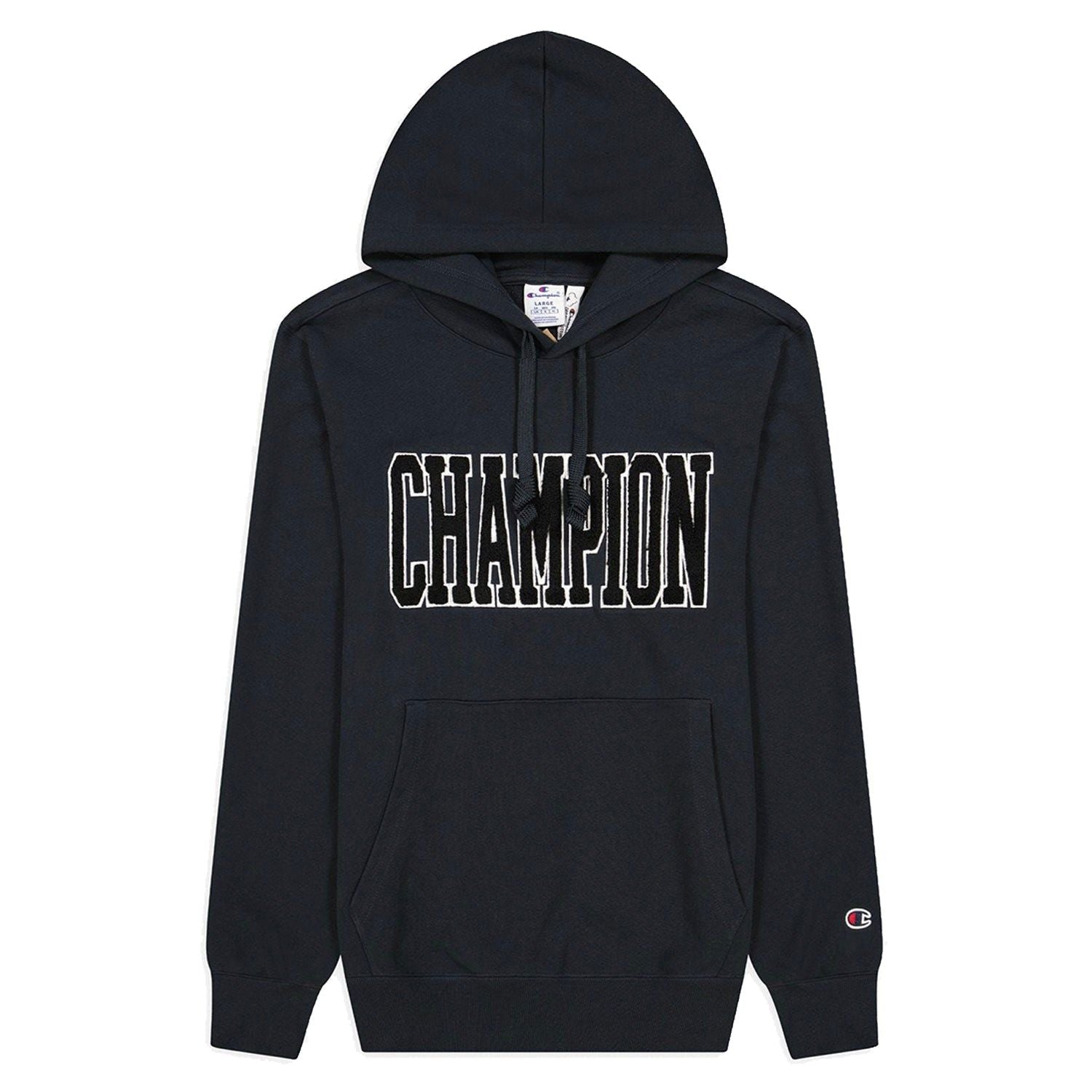 Champion Embroidered Bookstore Hoodie - Black - ViaductClothing -  -