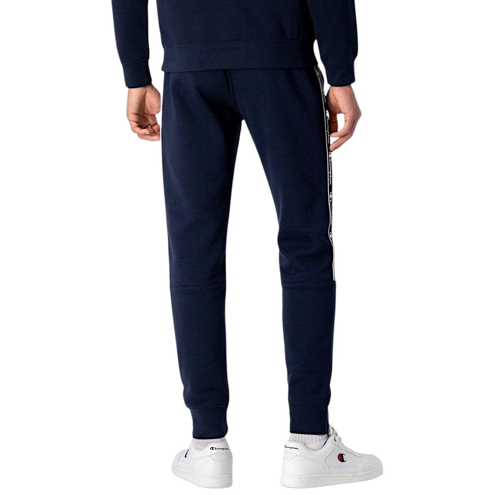 Champion Legacy American Jogger Sweatpants Trousers - Navy - ViaductClothing -  -