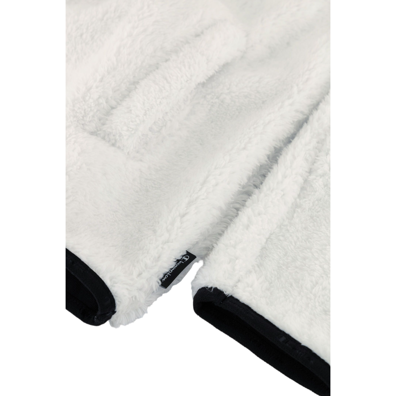 Champion Legacy Script Logo Polar Fleece Hoodie - White - ViaductClothing -  -