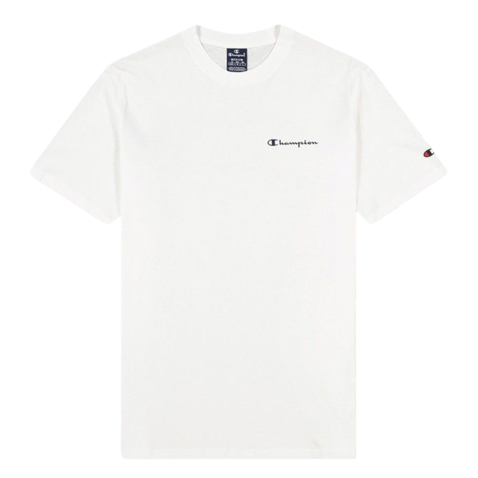 Champion Legacy Small Logo Tee - White - ViaductClothing - -