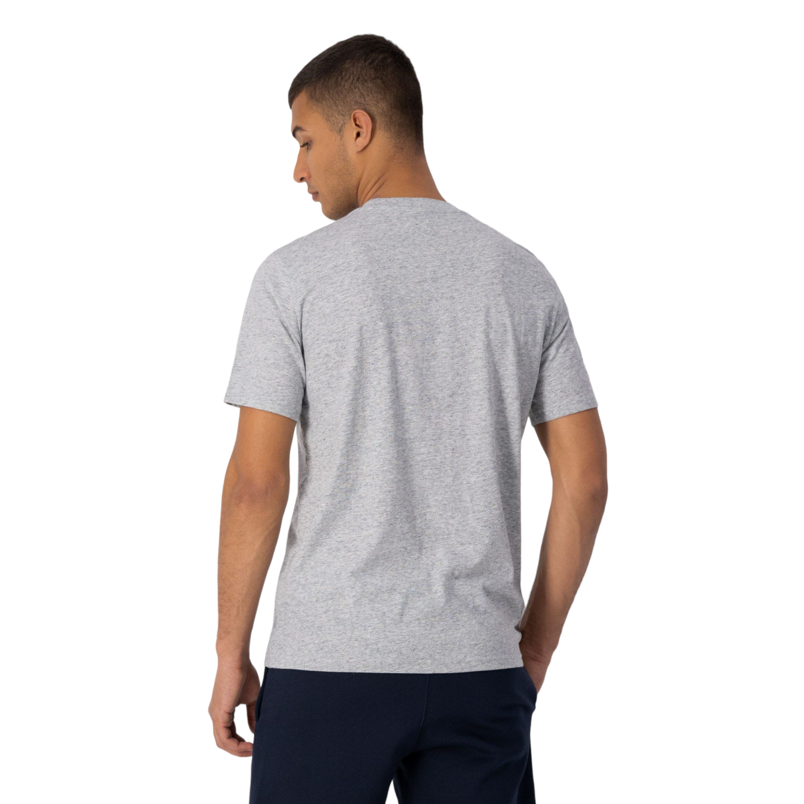 Champion Legacy Spellout Big Logo Tee - Grey - ViaductClothing -  -