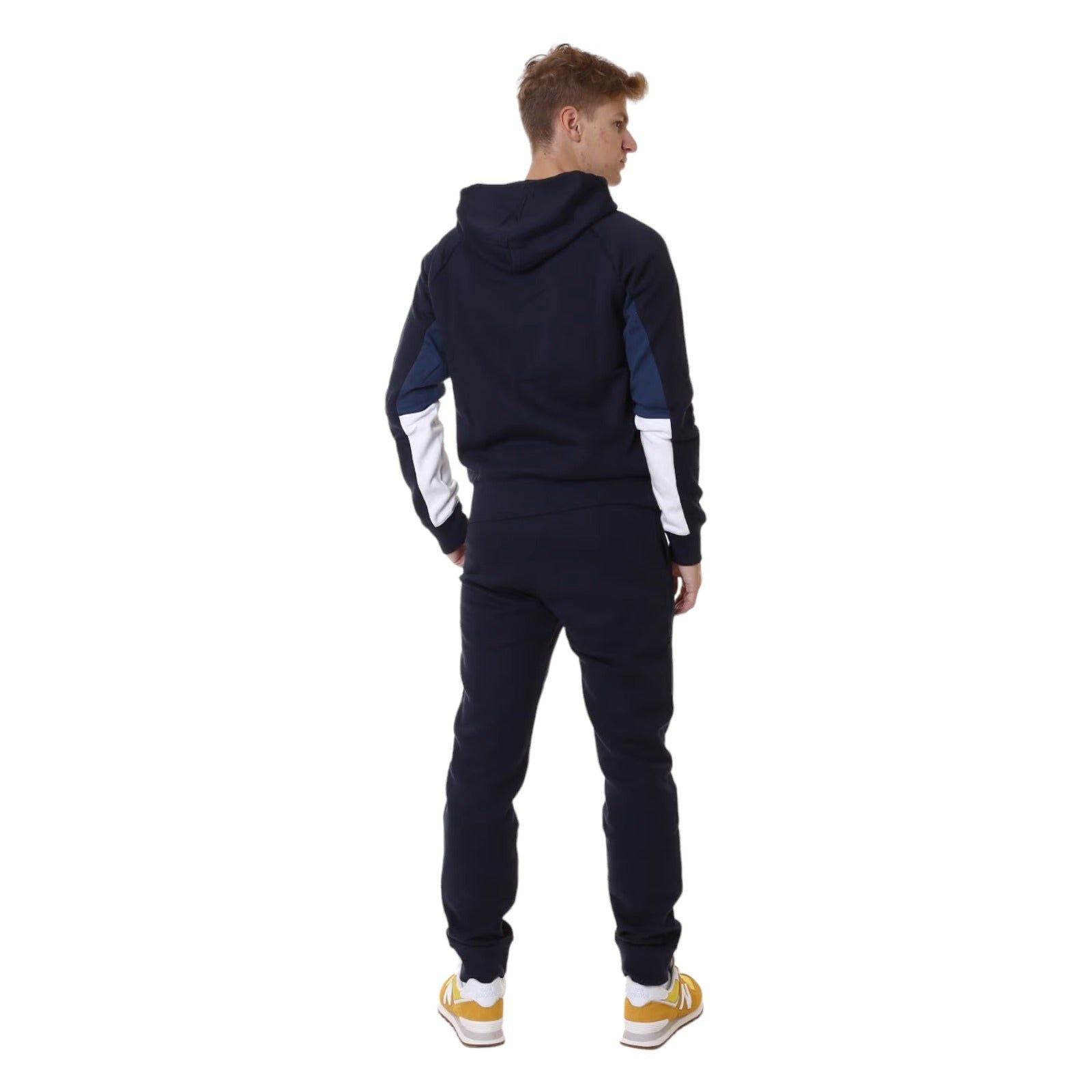 Champion Mens Full Zip Hooded Fleece Tracksuit - Navy - ViaductClothing - -