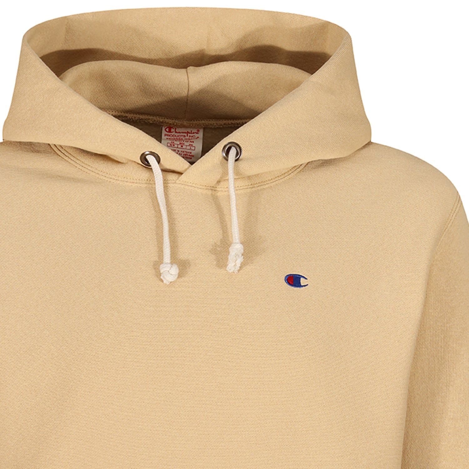 Champion Reverse Weave Classic Hoodie - Beige - ViaductClothing -  -