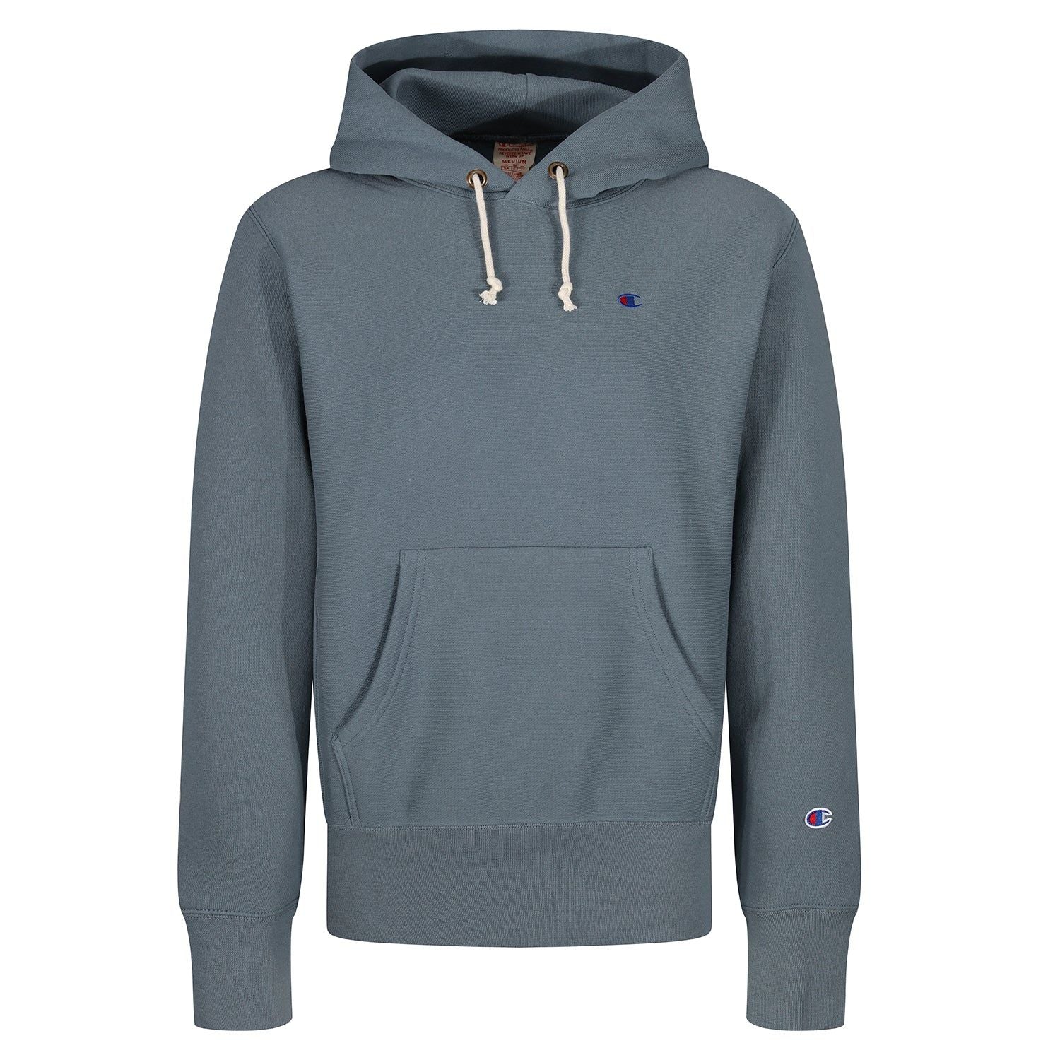 Champion Reverse Weave Classic Hoodie - Blue - ViaductClothing -  -