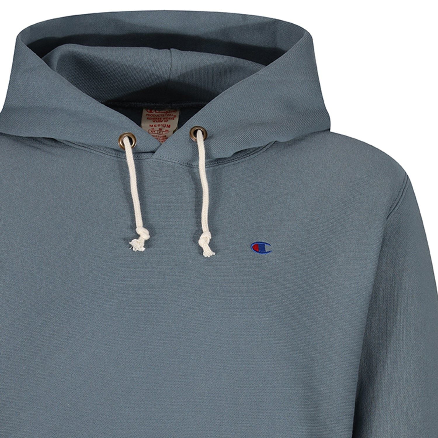 Champion Reverse Weave Classic Hoodie - Blue - ViaductClothing - -