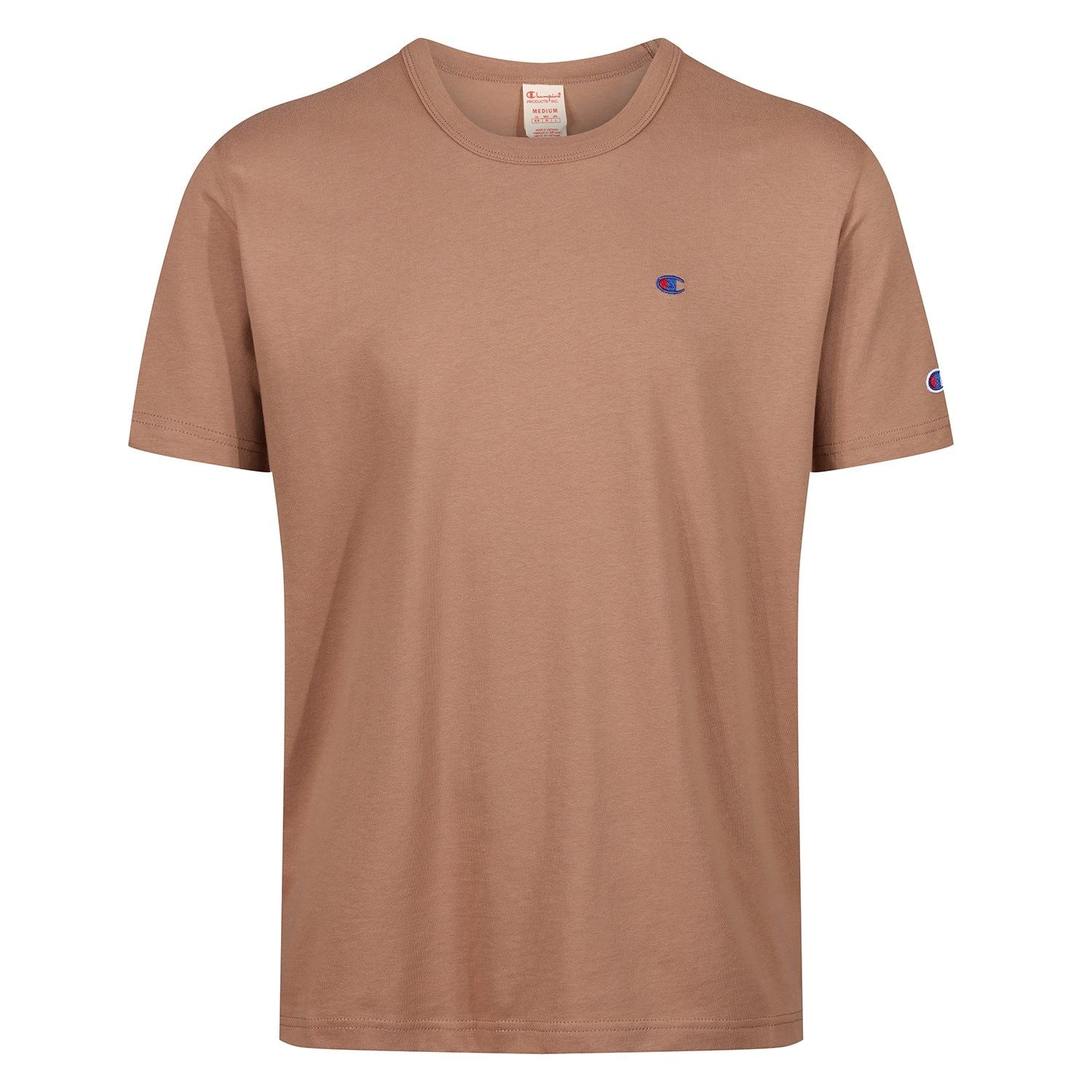 Champion Reverse Weave Classic Tee - Beaver Brown - ViaductClothing -  -