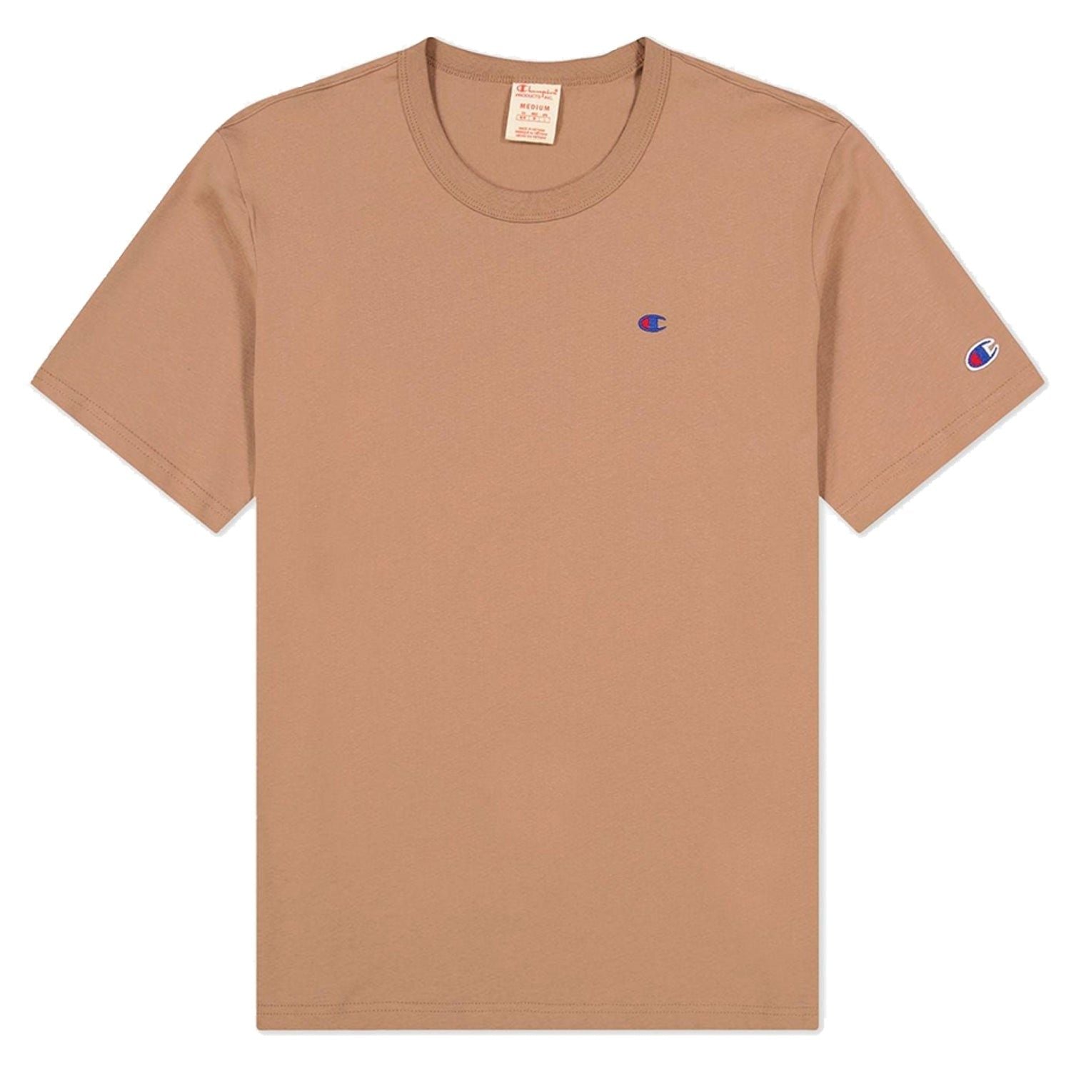 Champion Reverse Weave Classic Tee - Beaver Brown - ViaductClothing -  -