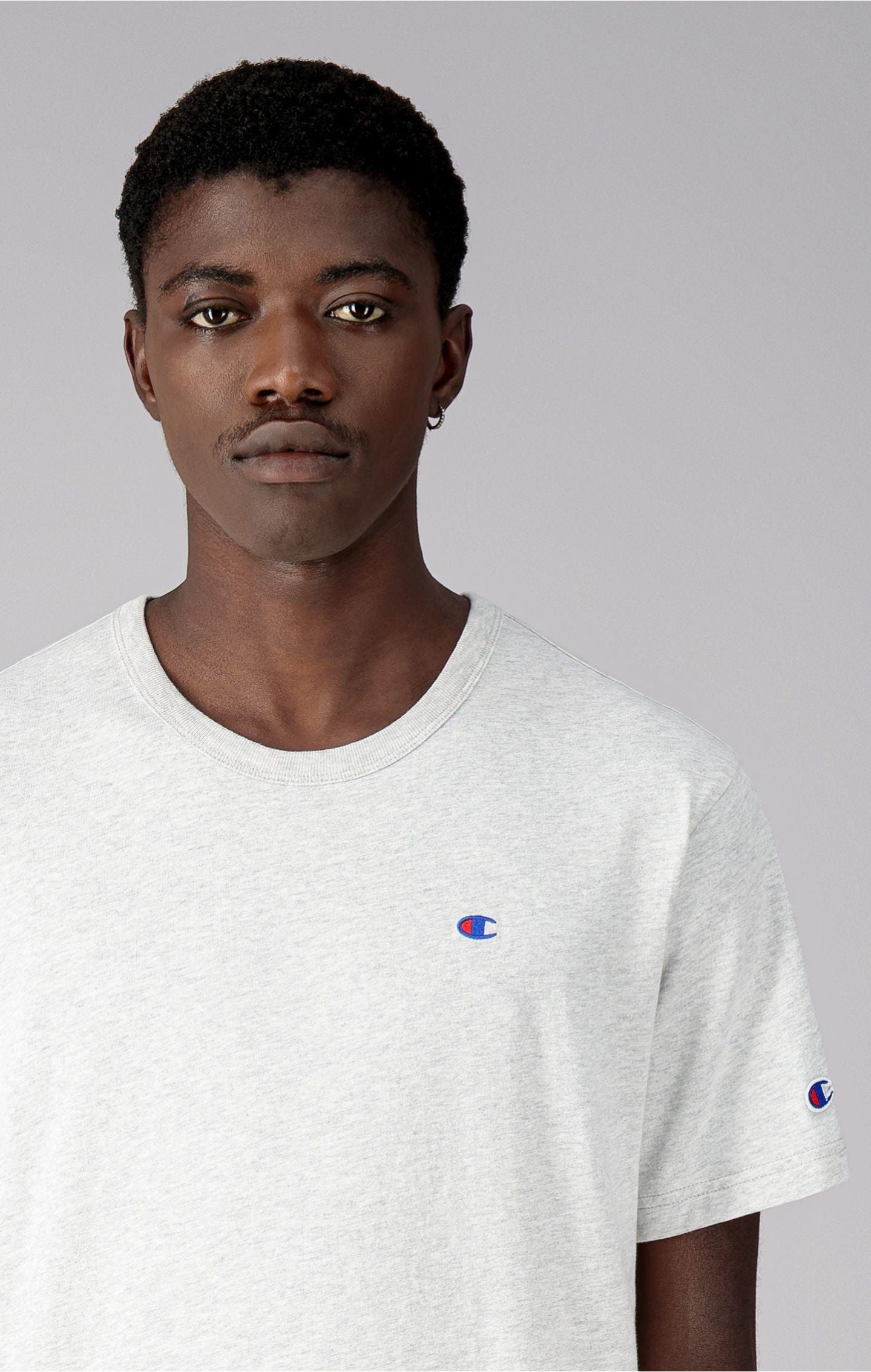 Champion Reverse Weave Classic Tee - Grey - ViaductClothing - -