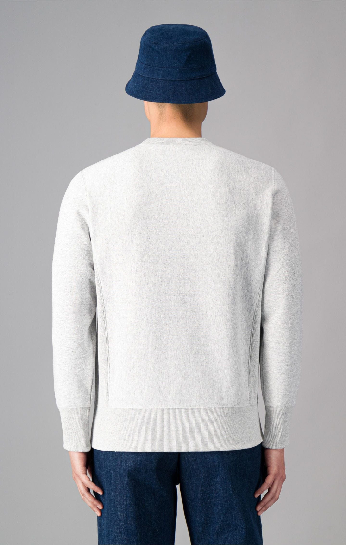 Champion Reverse Weave Crewneck Sweatshirt - Grey - ViaductClothing - -