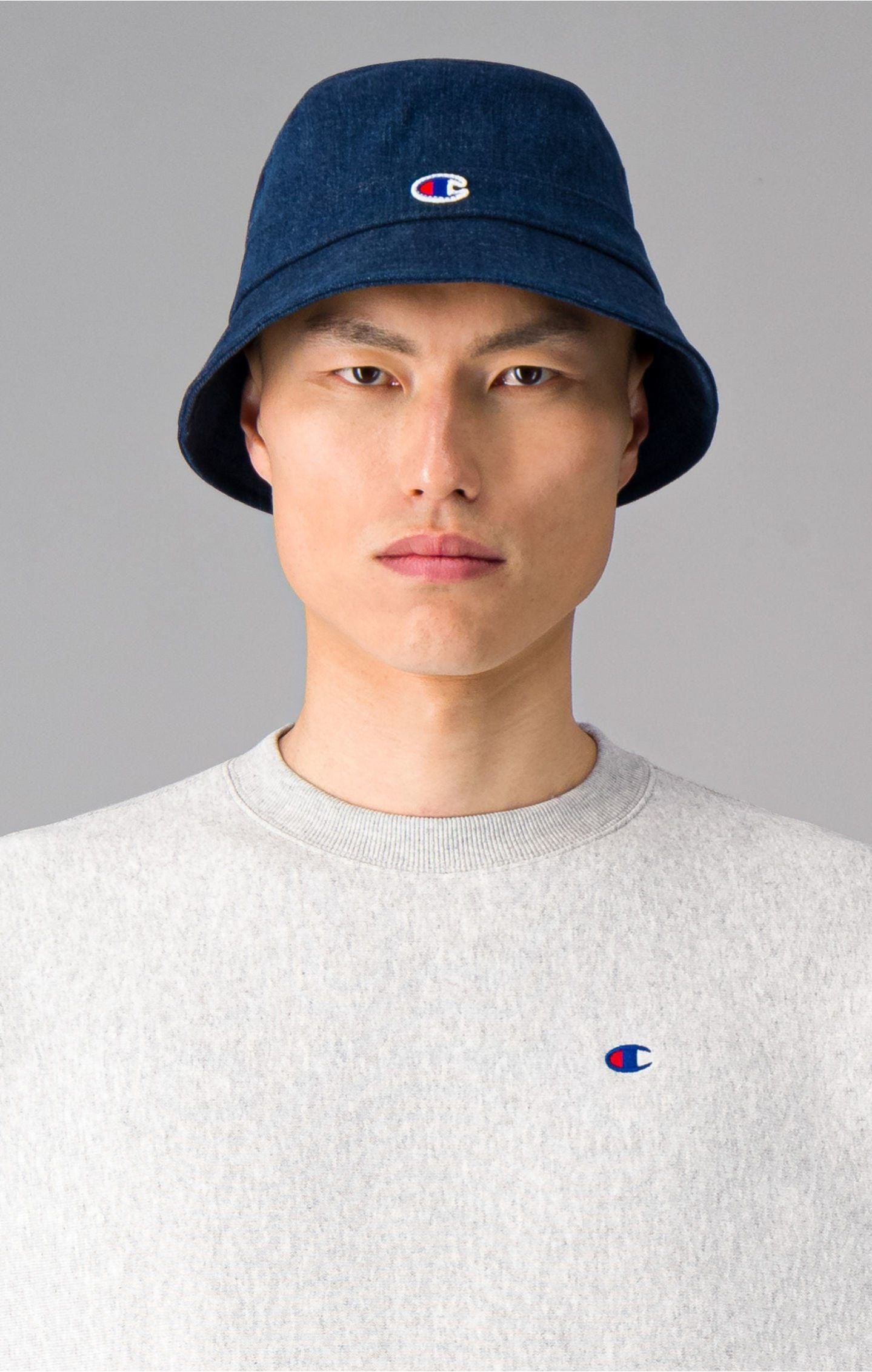 Champion Reverse Weave Crewneck Sweatshirt - Grey - ViaductClothing - -