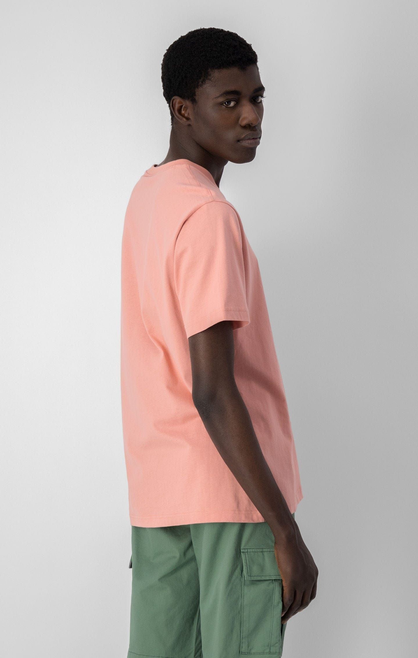 Champion Script Spellout Logo T-shirt - Pink - ViaductClothing -  -