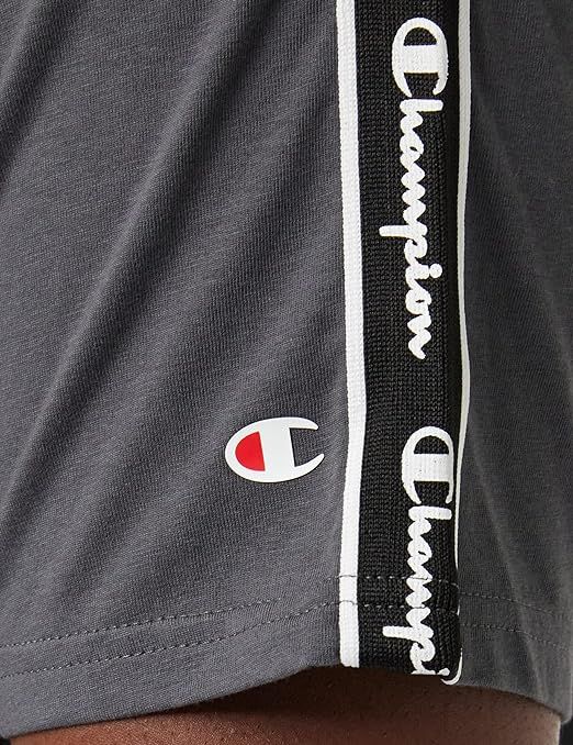 Champion Tape Insert Cotton T-shirt - Grey - ViaductClothing -  -