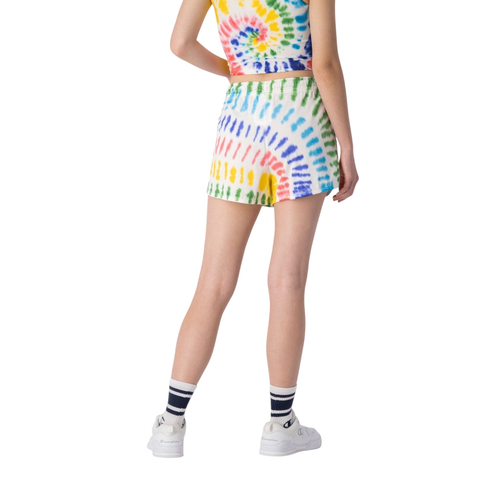 Champion Tie Dye Women's Shorts - Rainbow