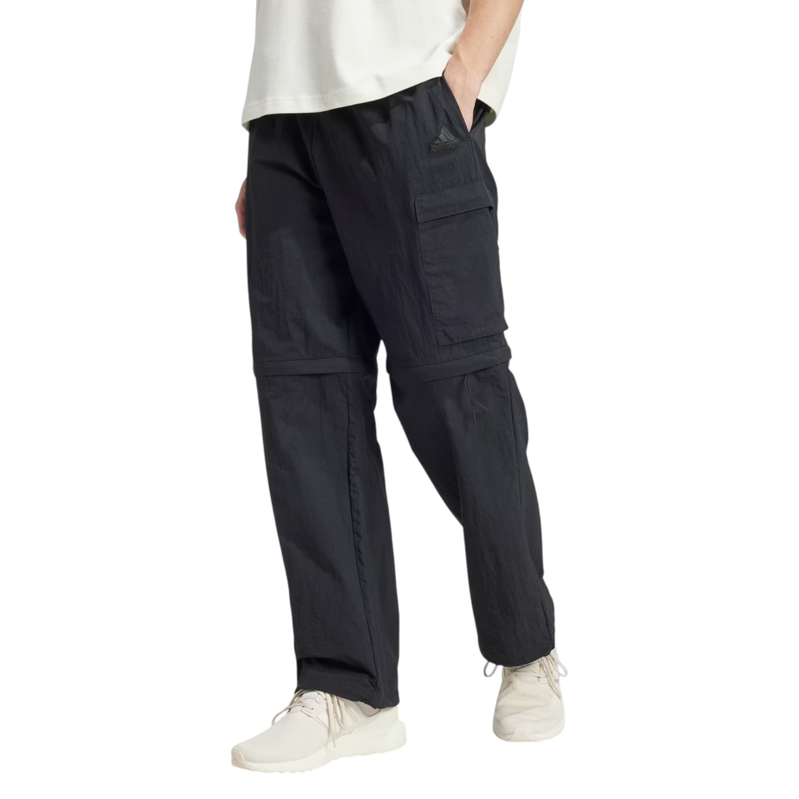 adidas Men's City Escape Premium Zip-Off Cargo Pants - Black