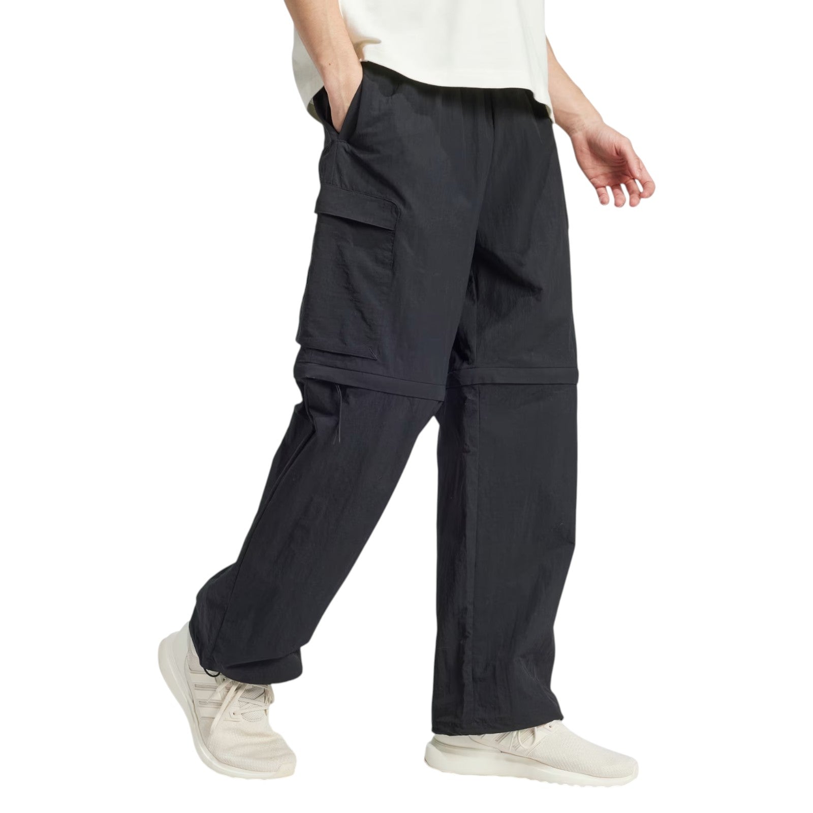 adidas Men's City Escape Premium Zip-Off Cargo Pants - Black